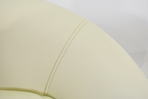 Ikea Tullsta Leather Barrel Chairs