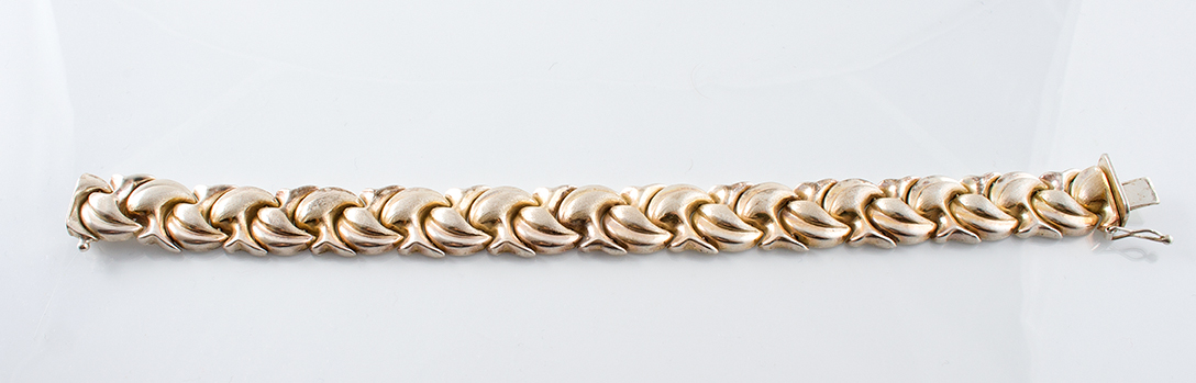 Sterling Silver Bracelets and Clip Earrings