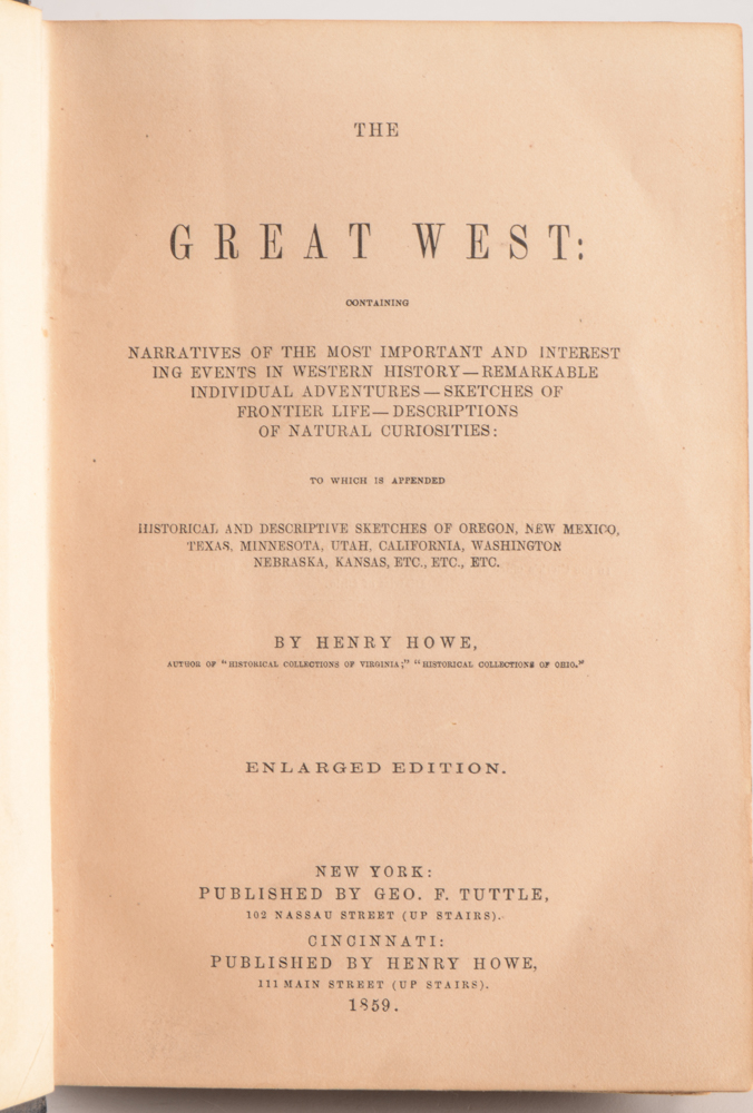 Group of Antique American West Nonfiction Hardcovers