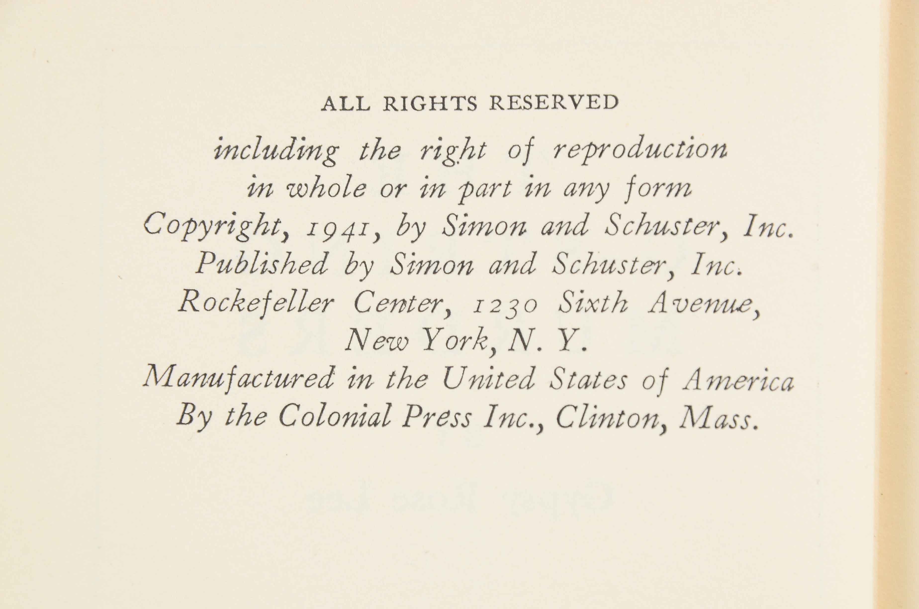 Vintage Signed Mid Century Novels including Bradbury and Davies