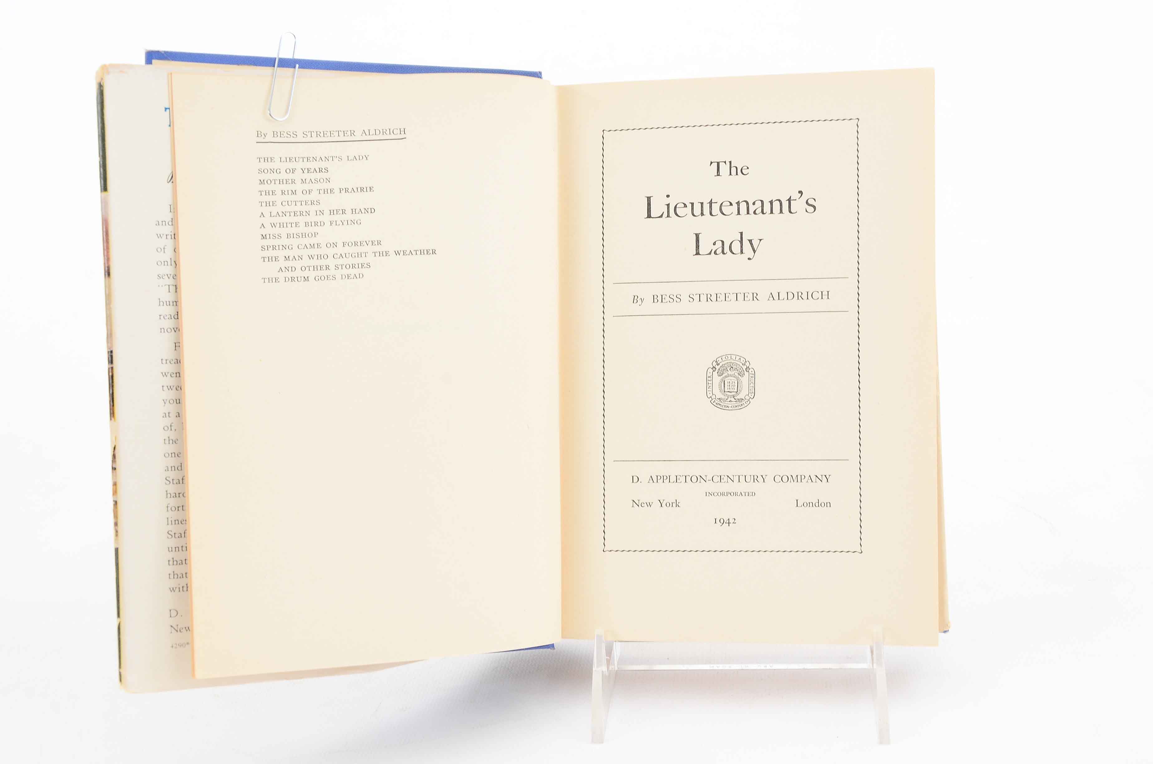 Vintage Signed Mid Century Novels including Bradbury and Davies