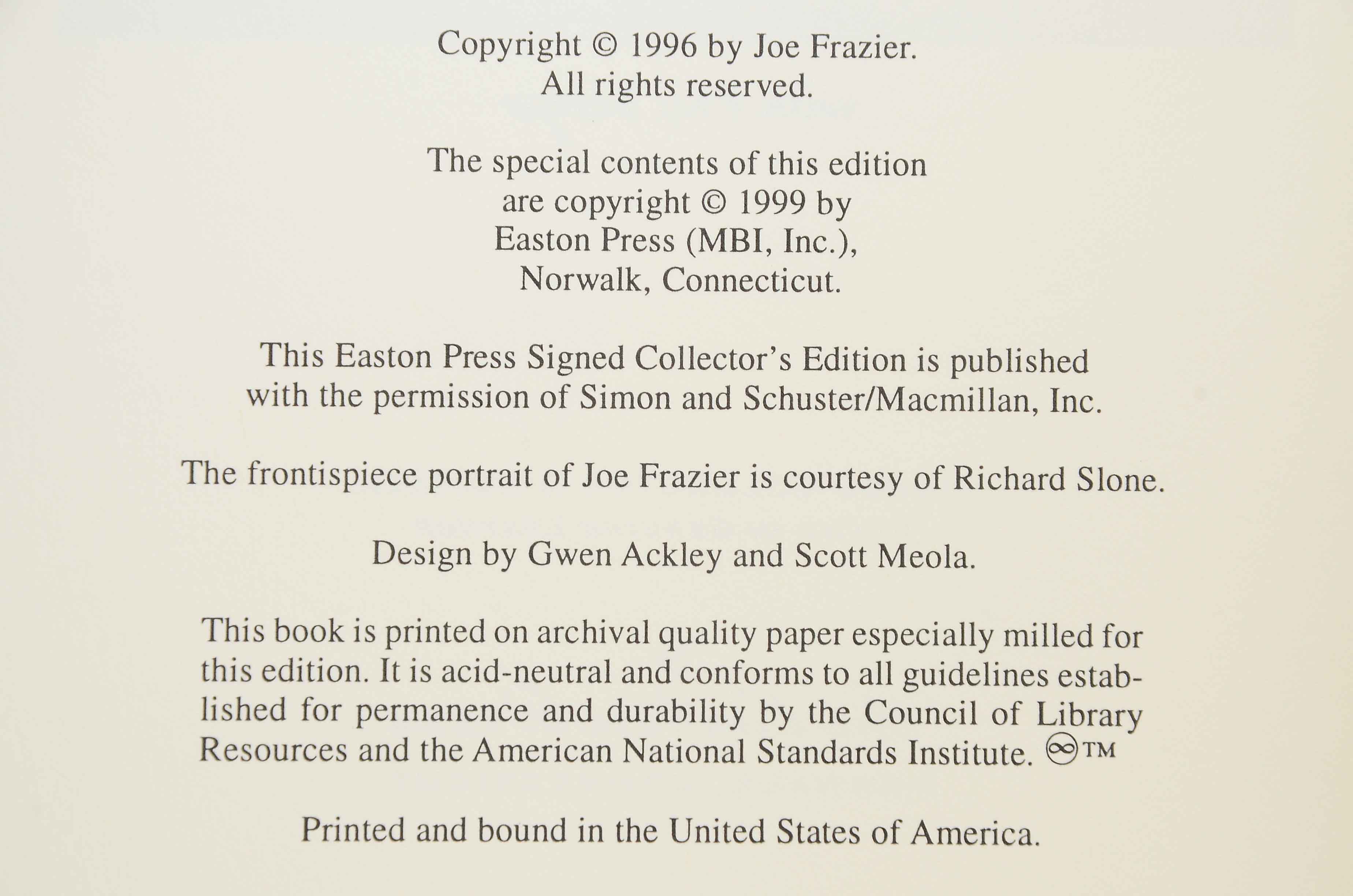Group of Signed Memoirs - B.B. King, Joe Frazier, Dr. Spock, Gordon Cooper