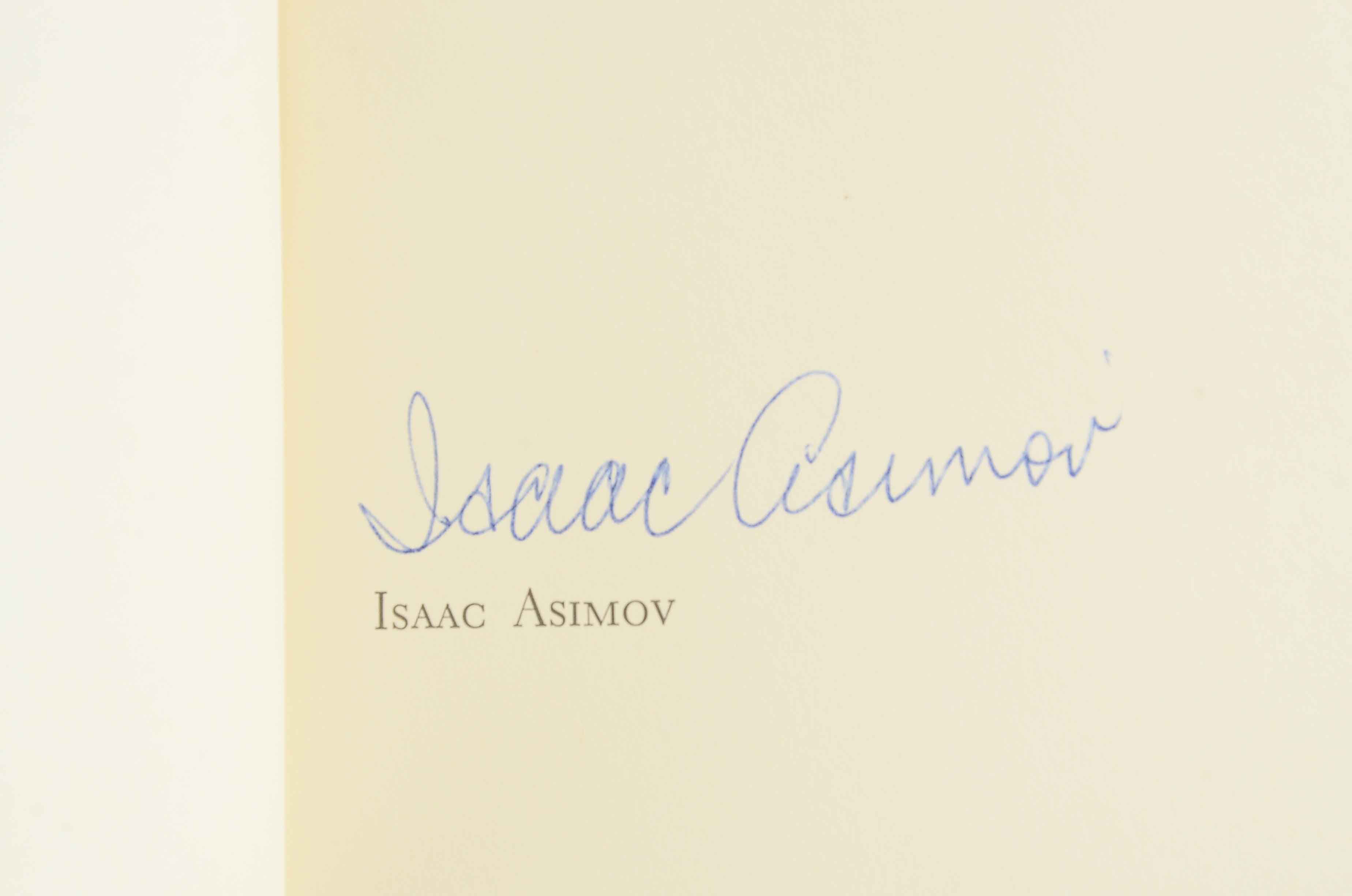 Signed Limited First Edition "Pebble in the Sky" by Isaac Asimov