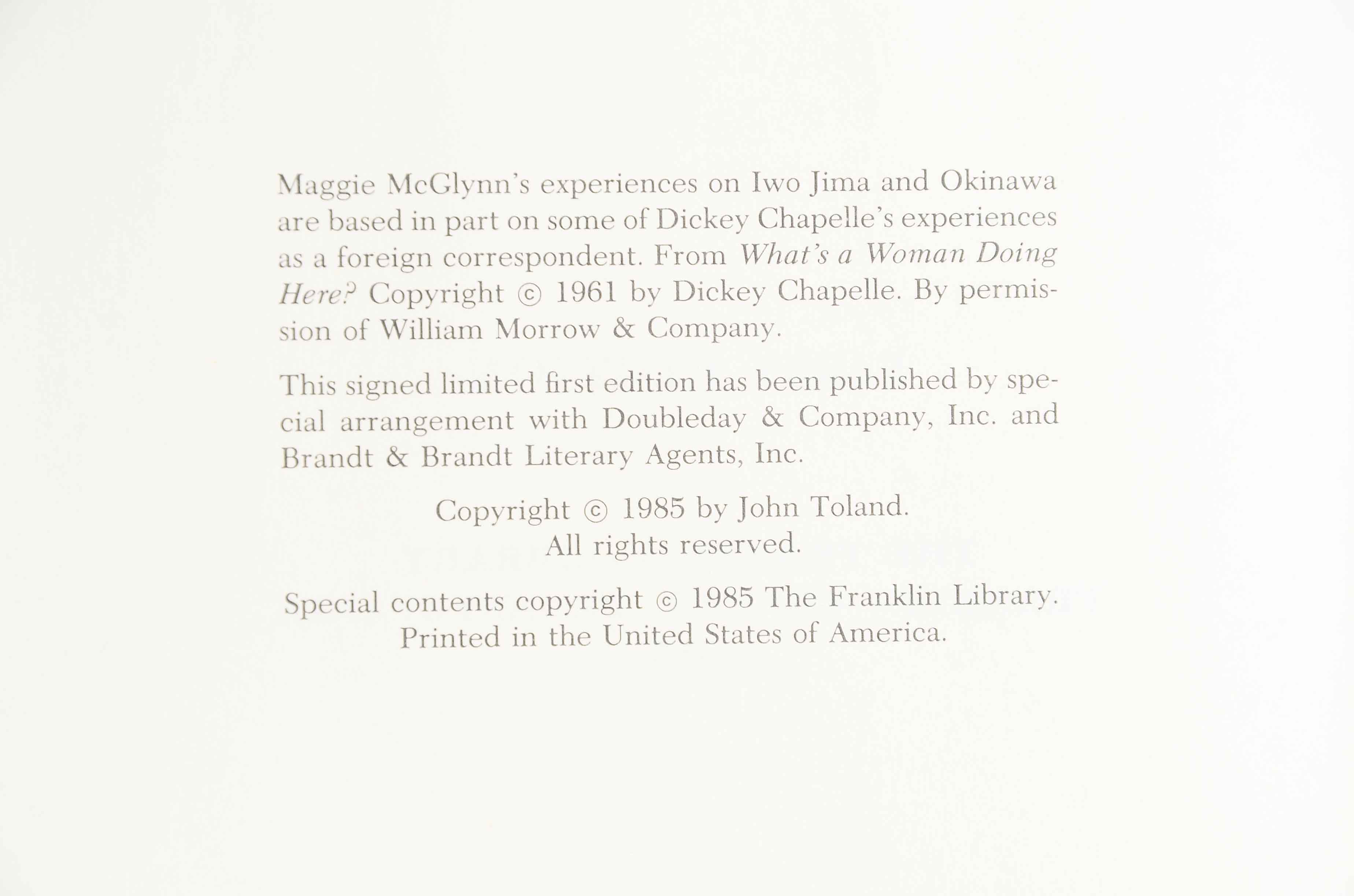 Collection of Signed First Edition Novels