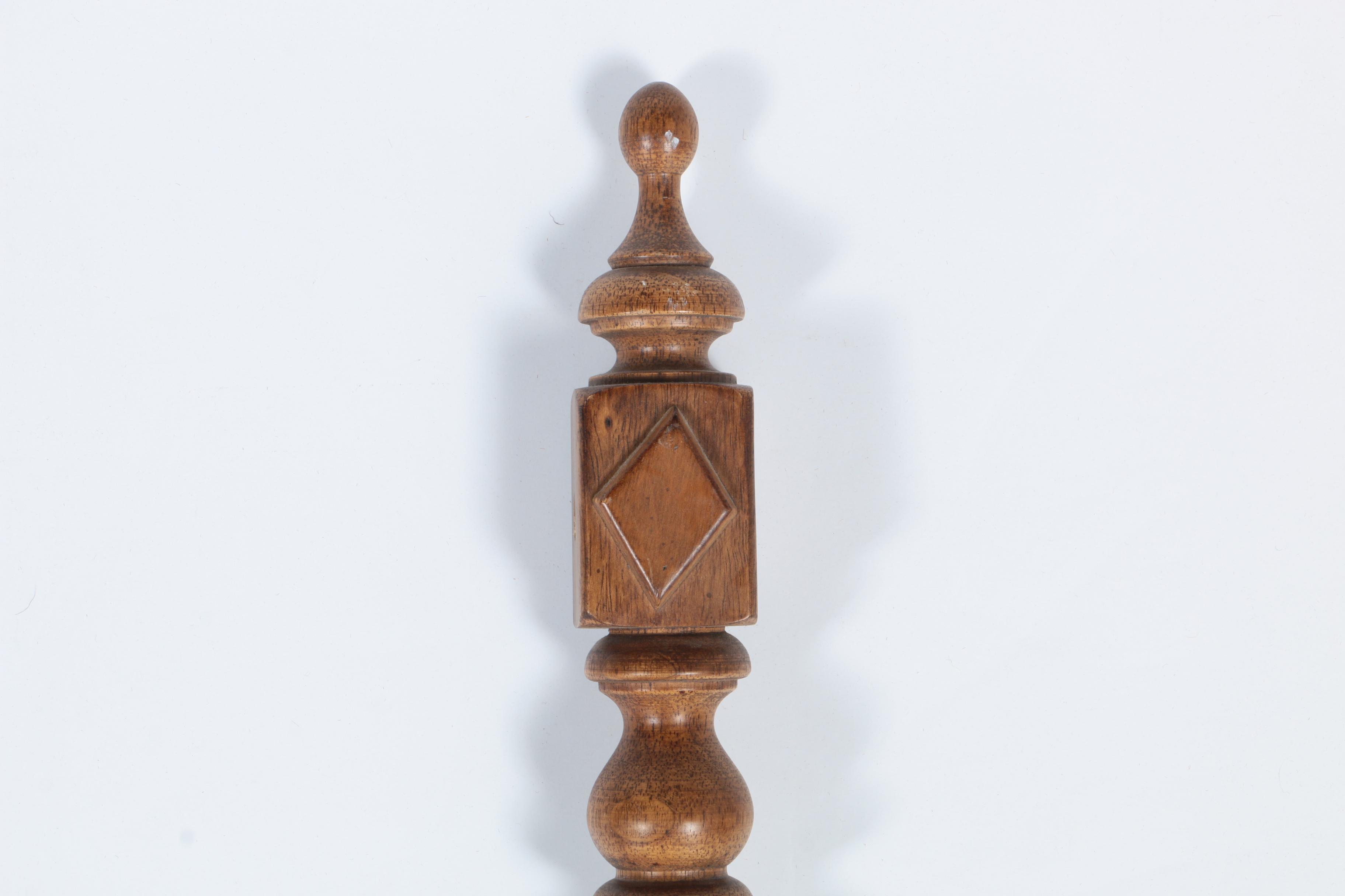 Vintage Cheval Walnut Mirror Frame