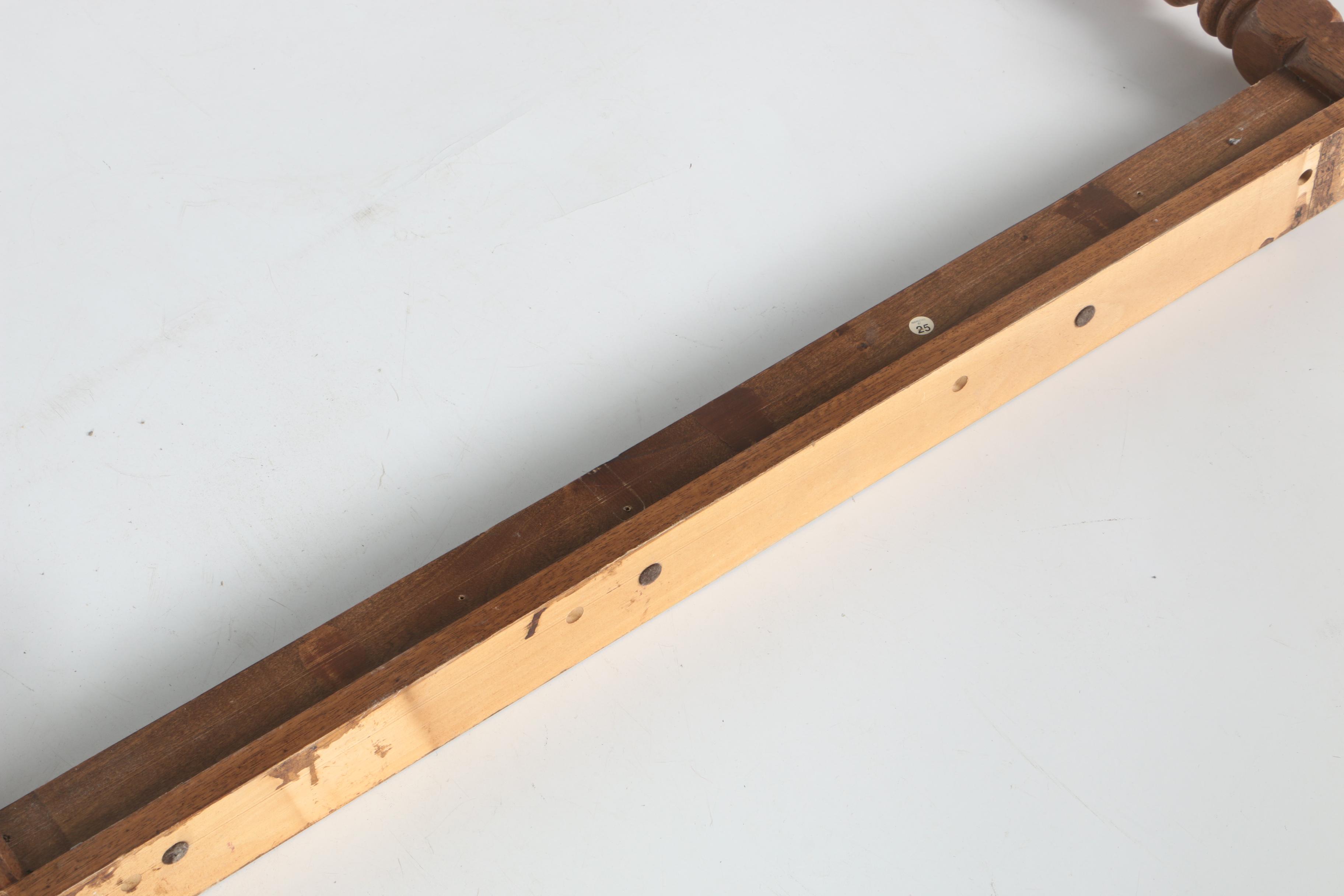 Vintage Cheval Walnut Mirror Frame