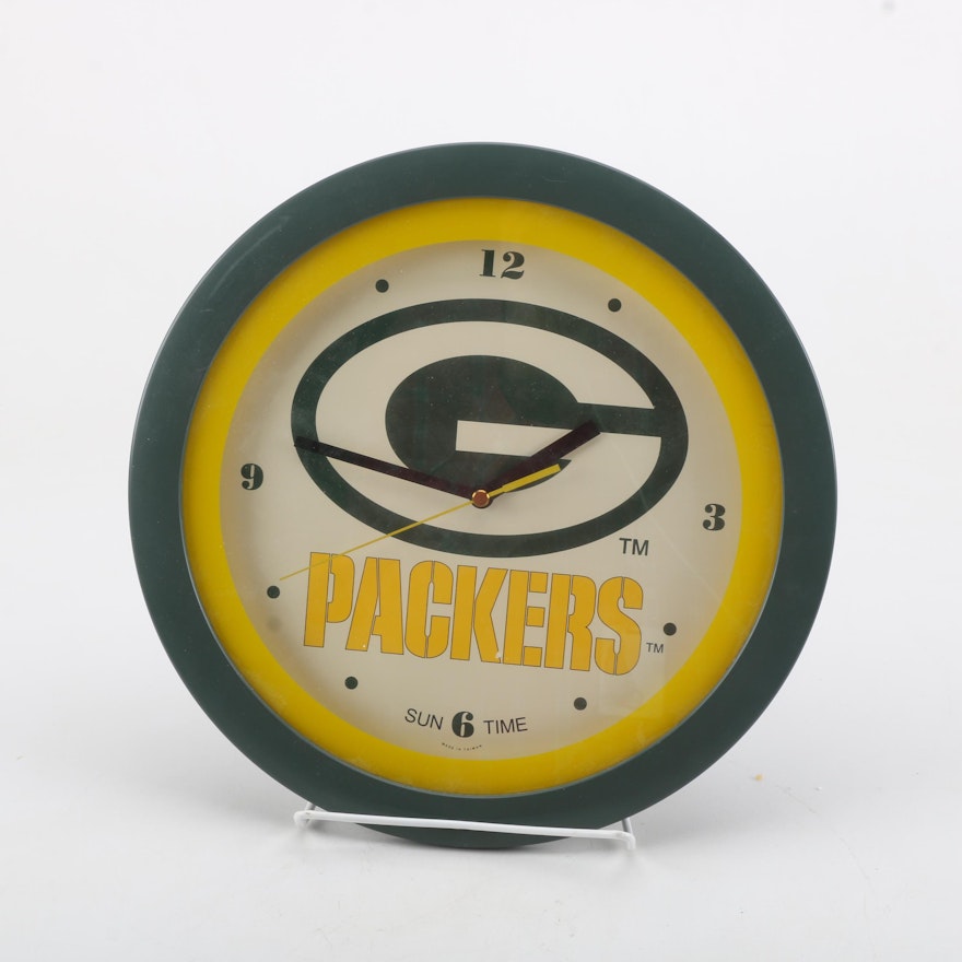 Green Bay Packers Wall Clock