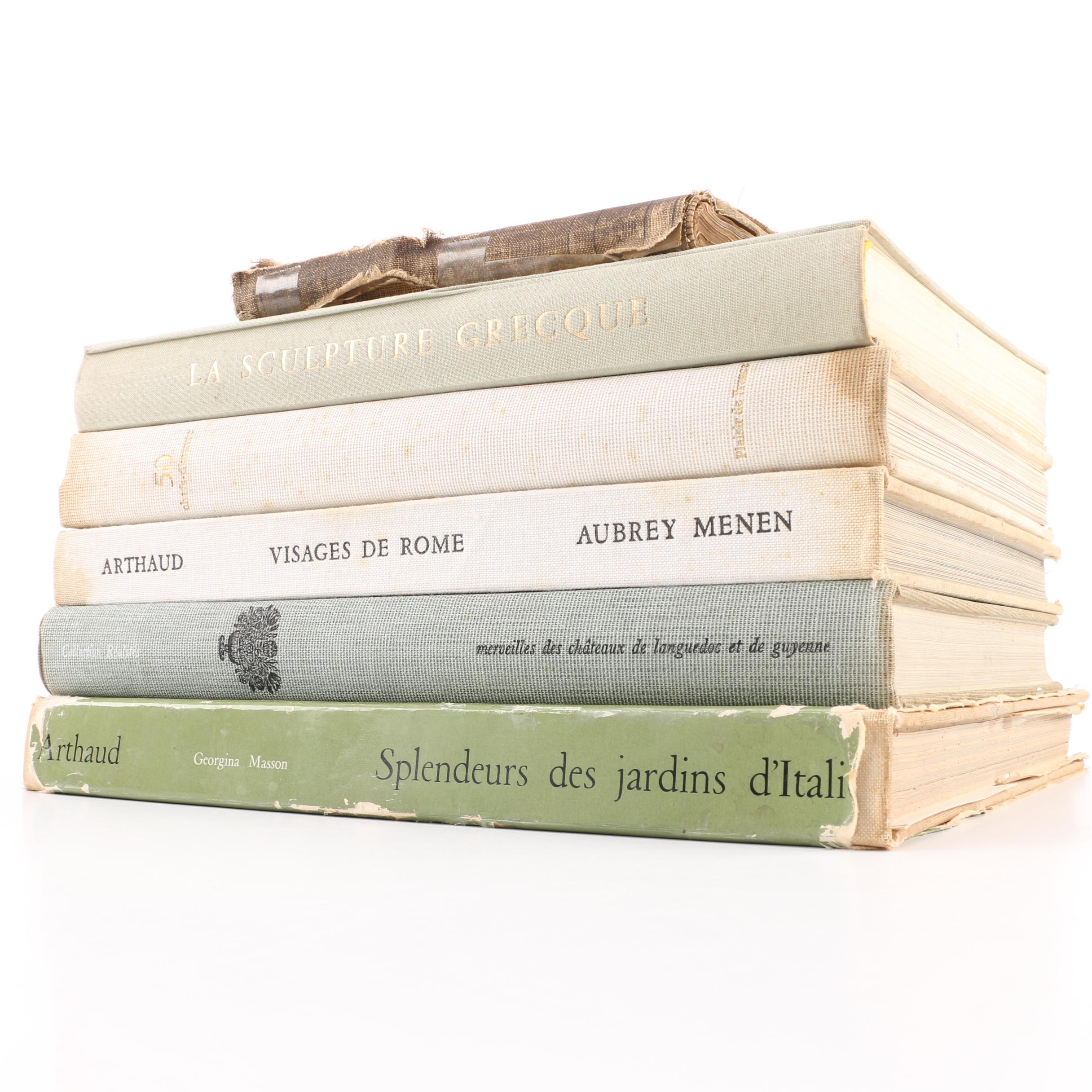 French-Language Art and History Books