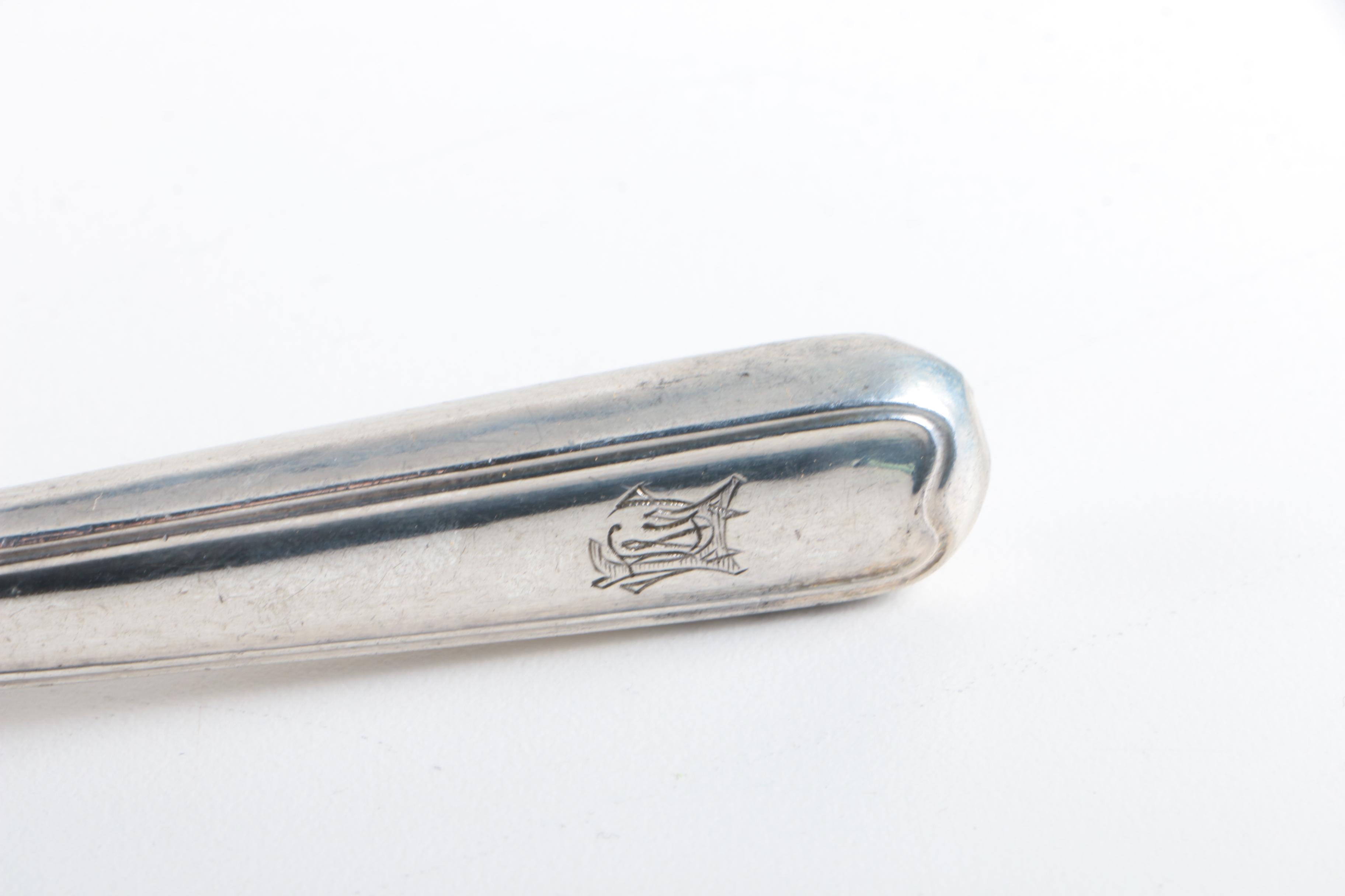 German 800 Silver Hollow Handled Knives