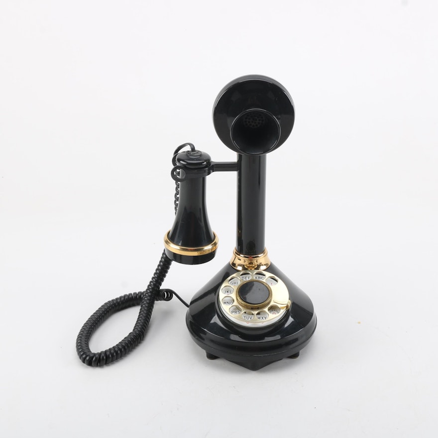 Vintage "Candlestick Telephone" by American Telecommunications Corp.