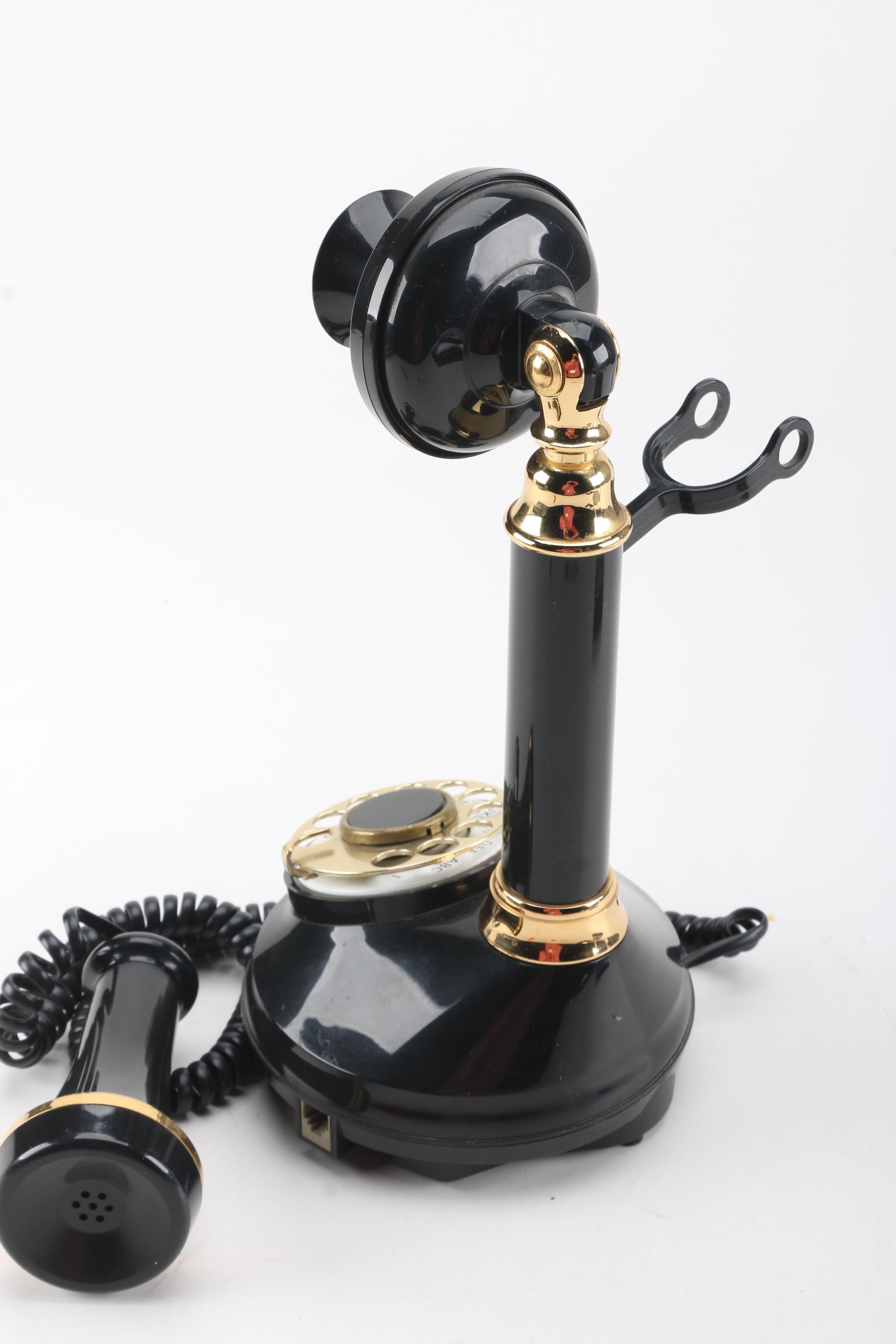 Vintage "Candlestick Telephone" by American Telecommunications Corp.