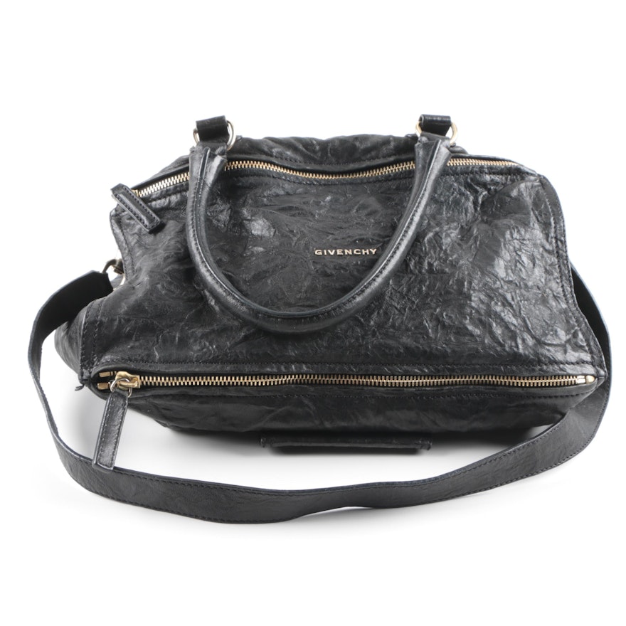 Givenchy Old Pepe Leather Pandora Handbag