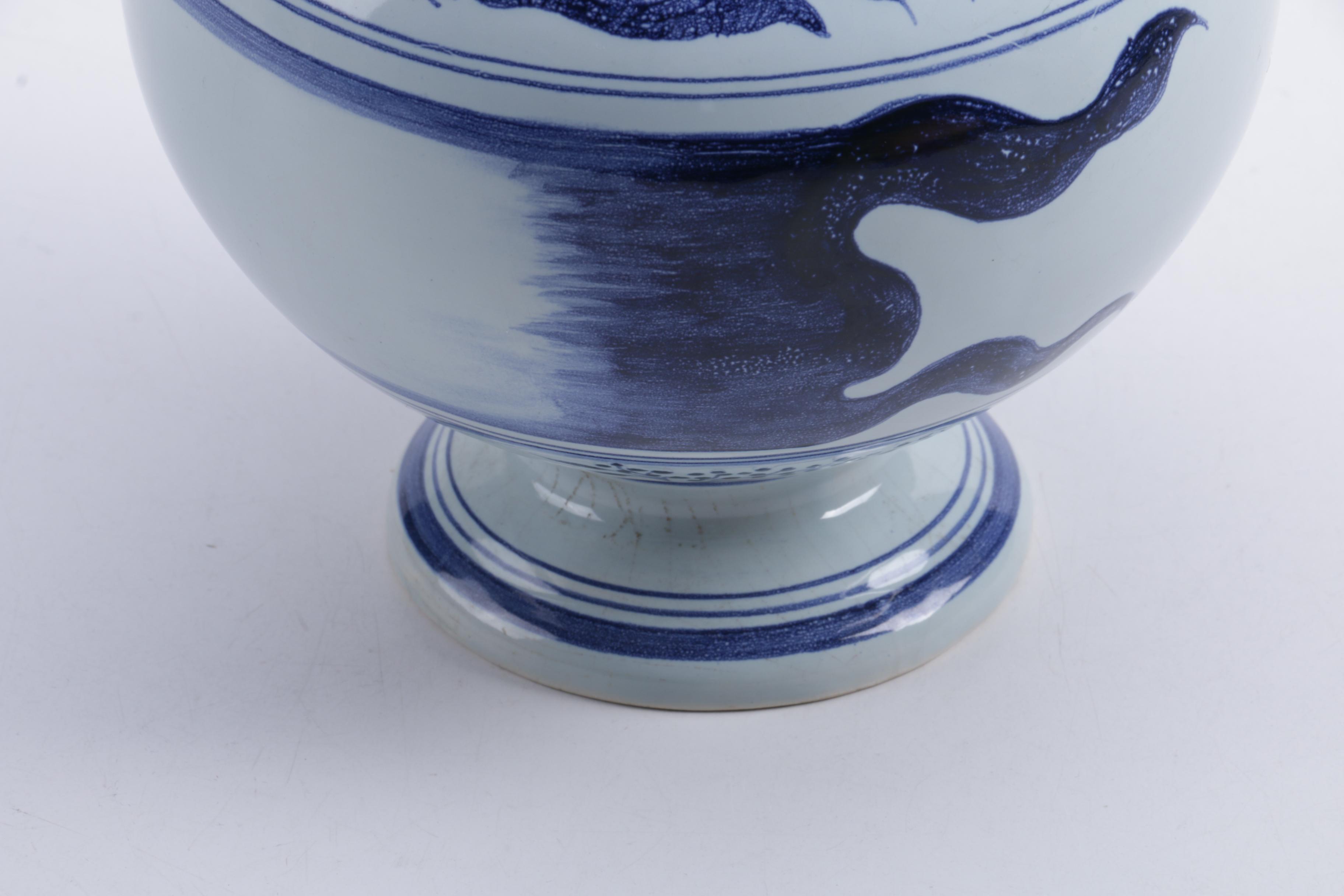 Delft Pottery Vase and Picture Frames