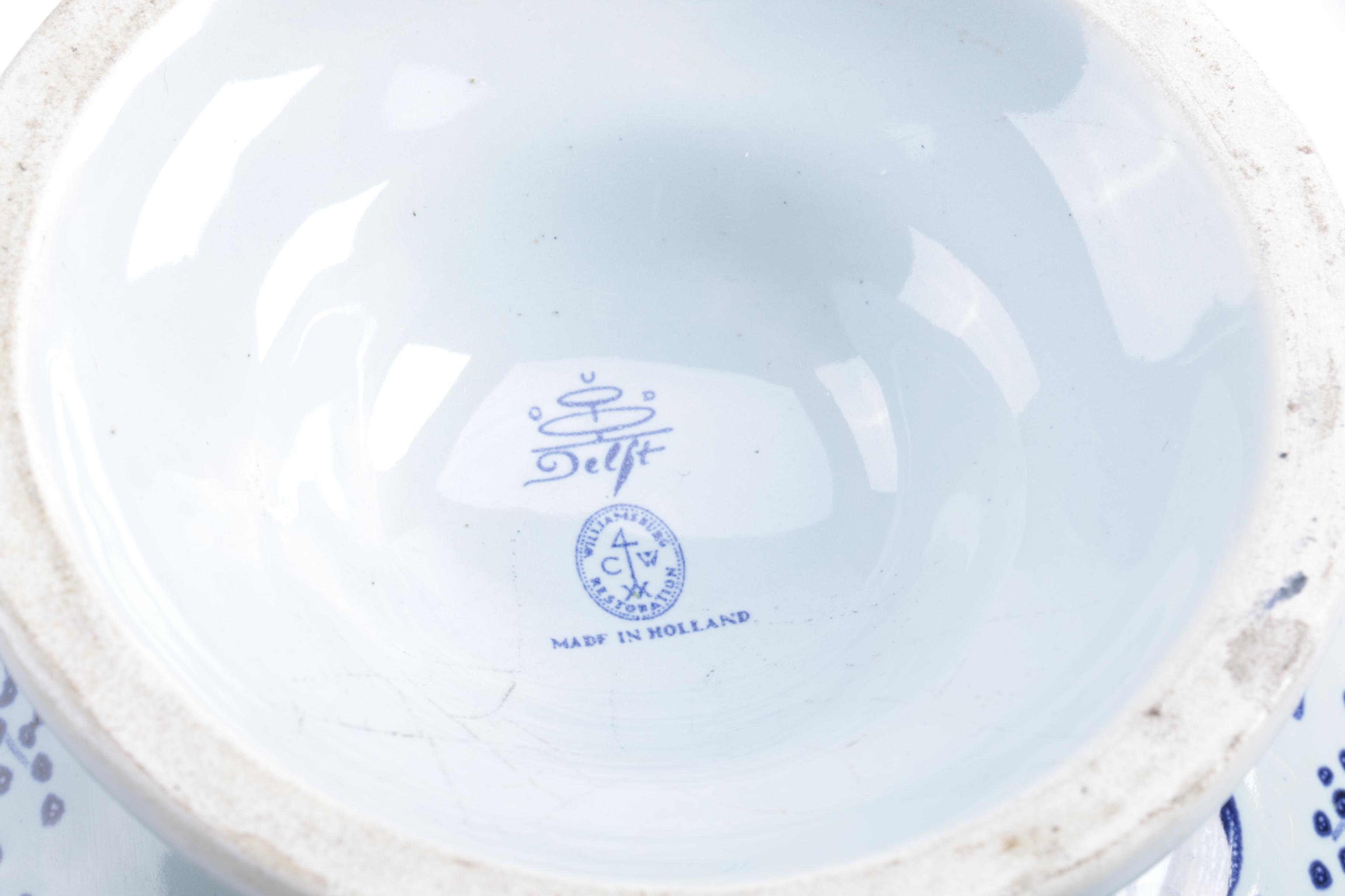 Delft Pottery Vase and Picture Frames