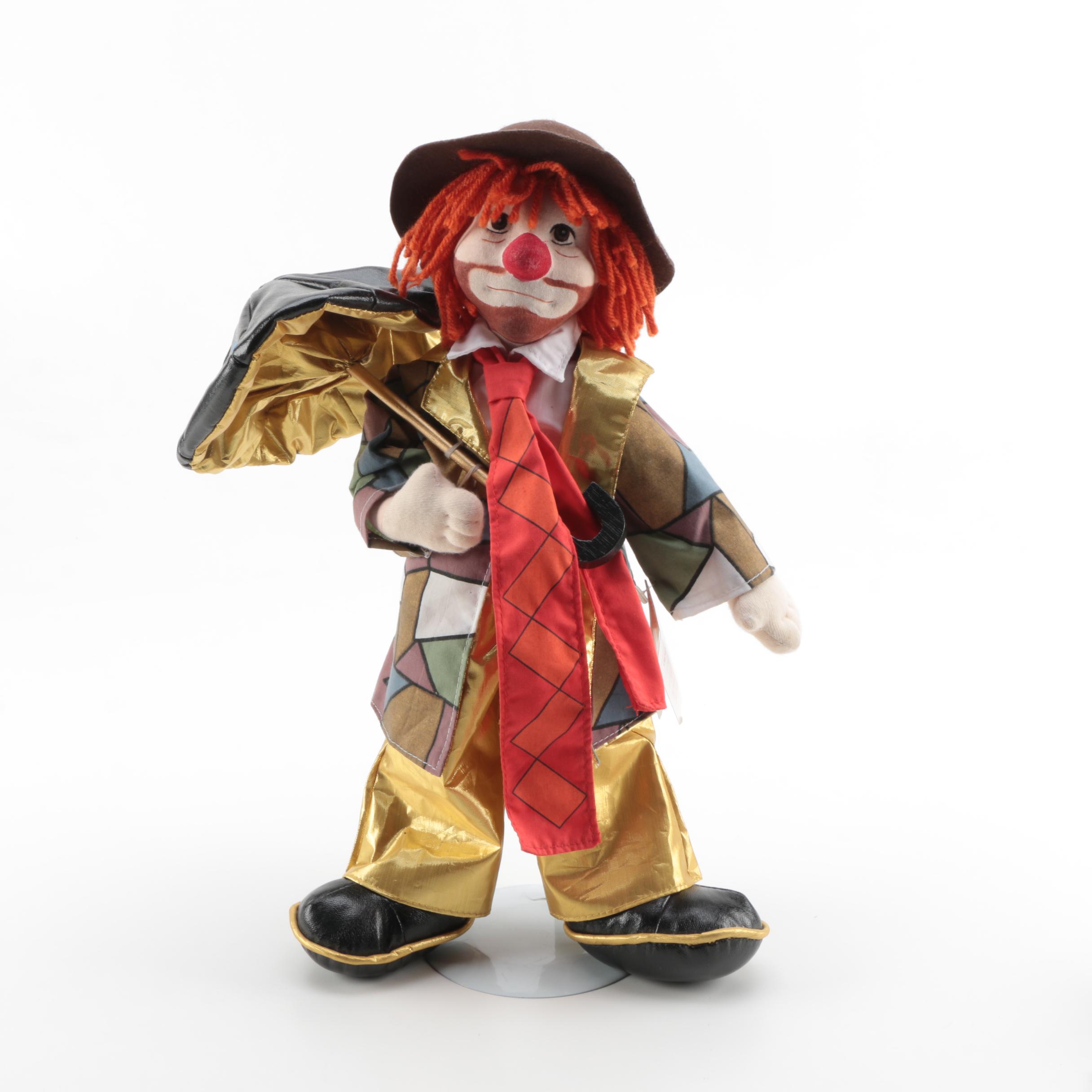 Ran Lee Limited Edition "Singing in the Rain" Clown Figurine