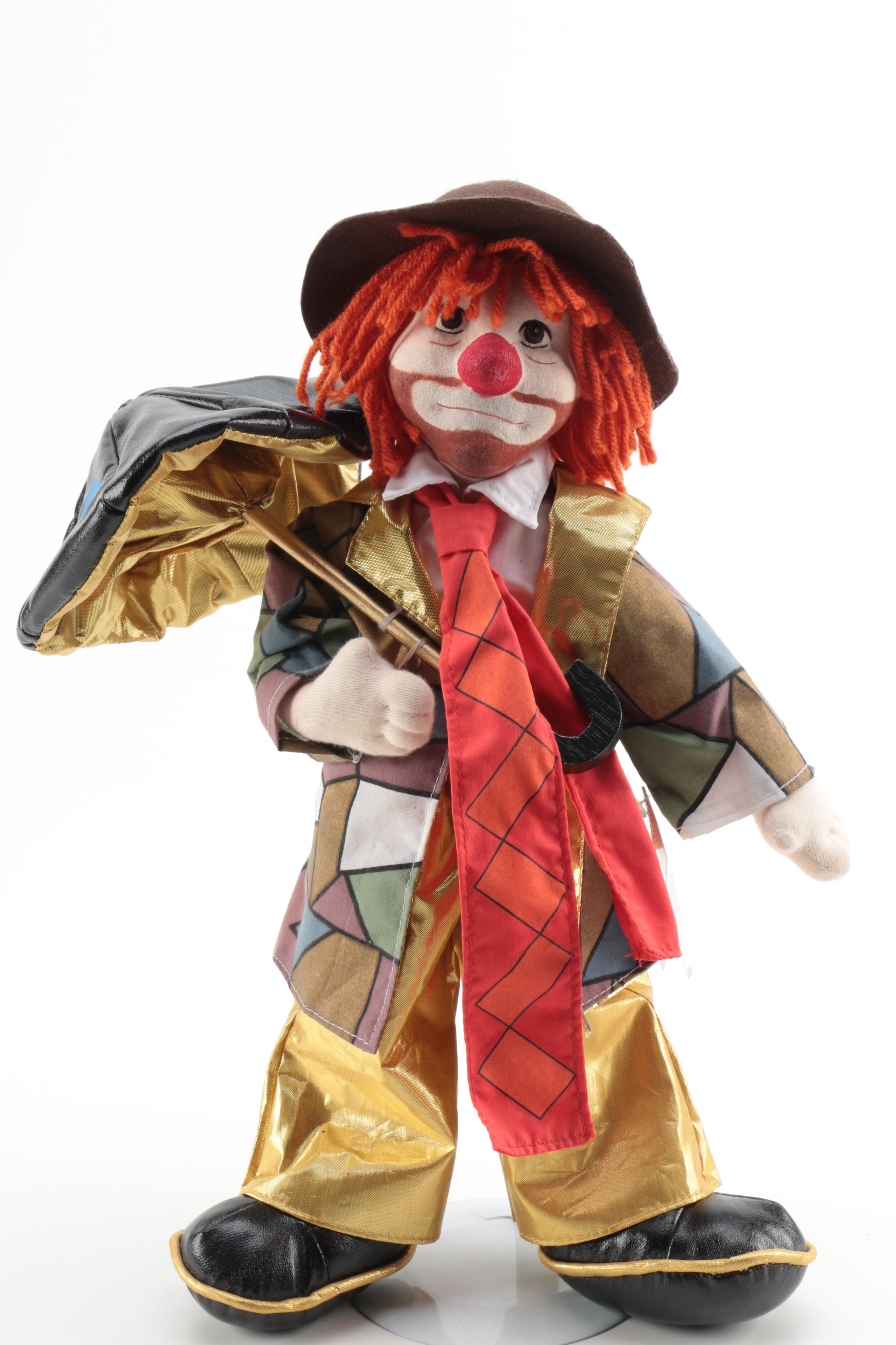Ran Lee Limited Edition "Singing in the Rain" Clown Figurine