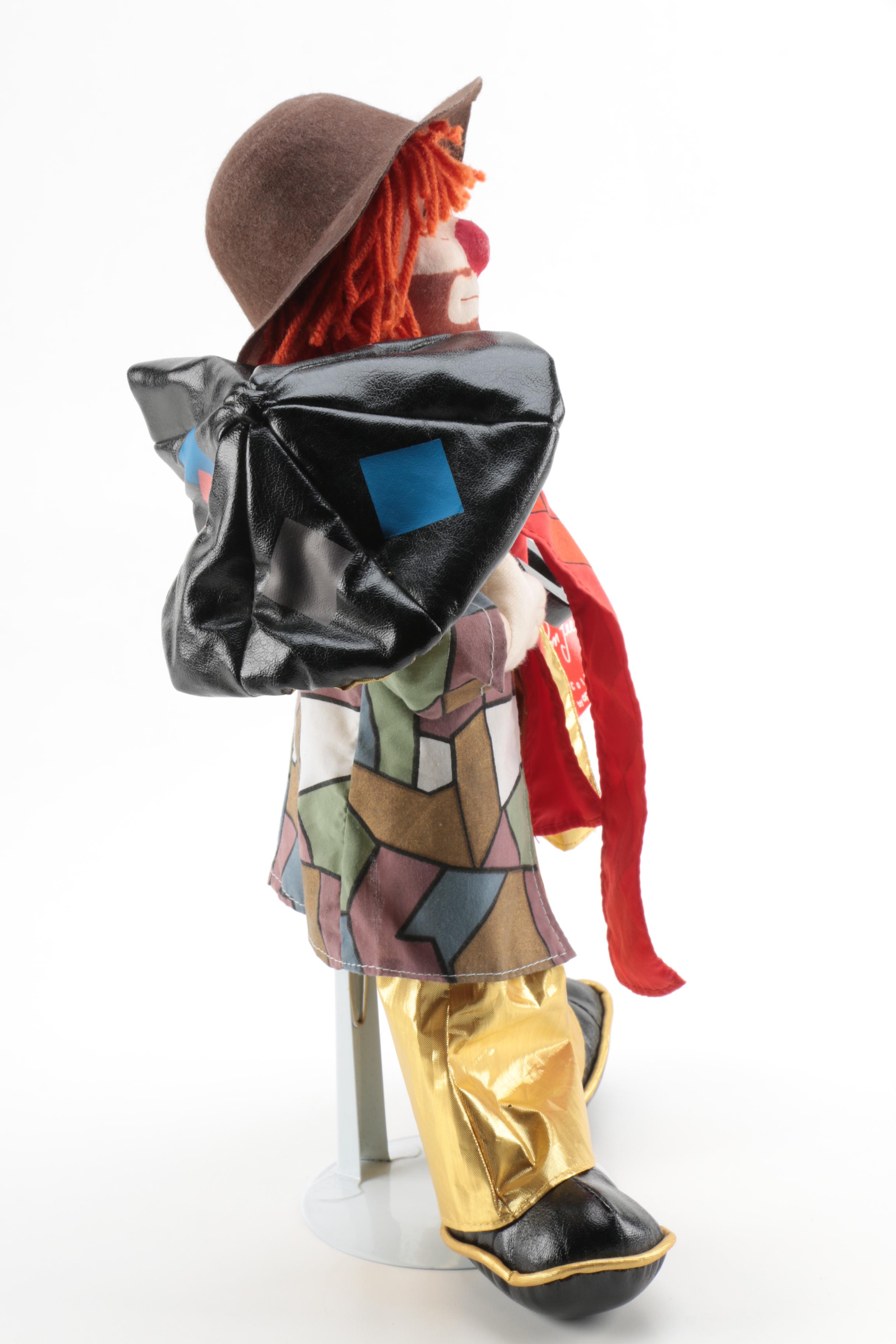 Ran Lee Limited Edition "Singing in the Rain" Clown Figurine