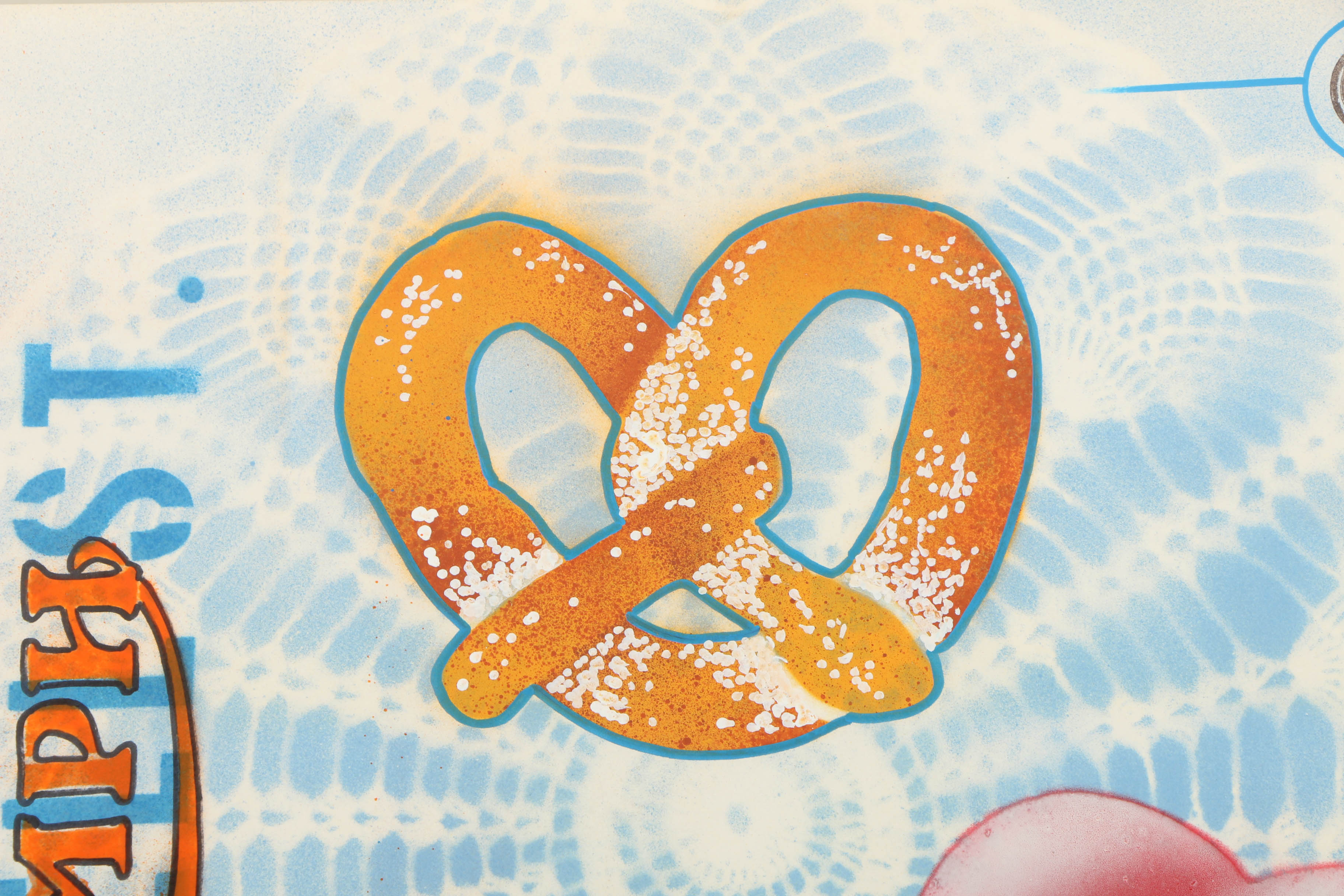 Richard Christensen Mixed Media Paintings on Paper