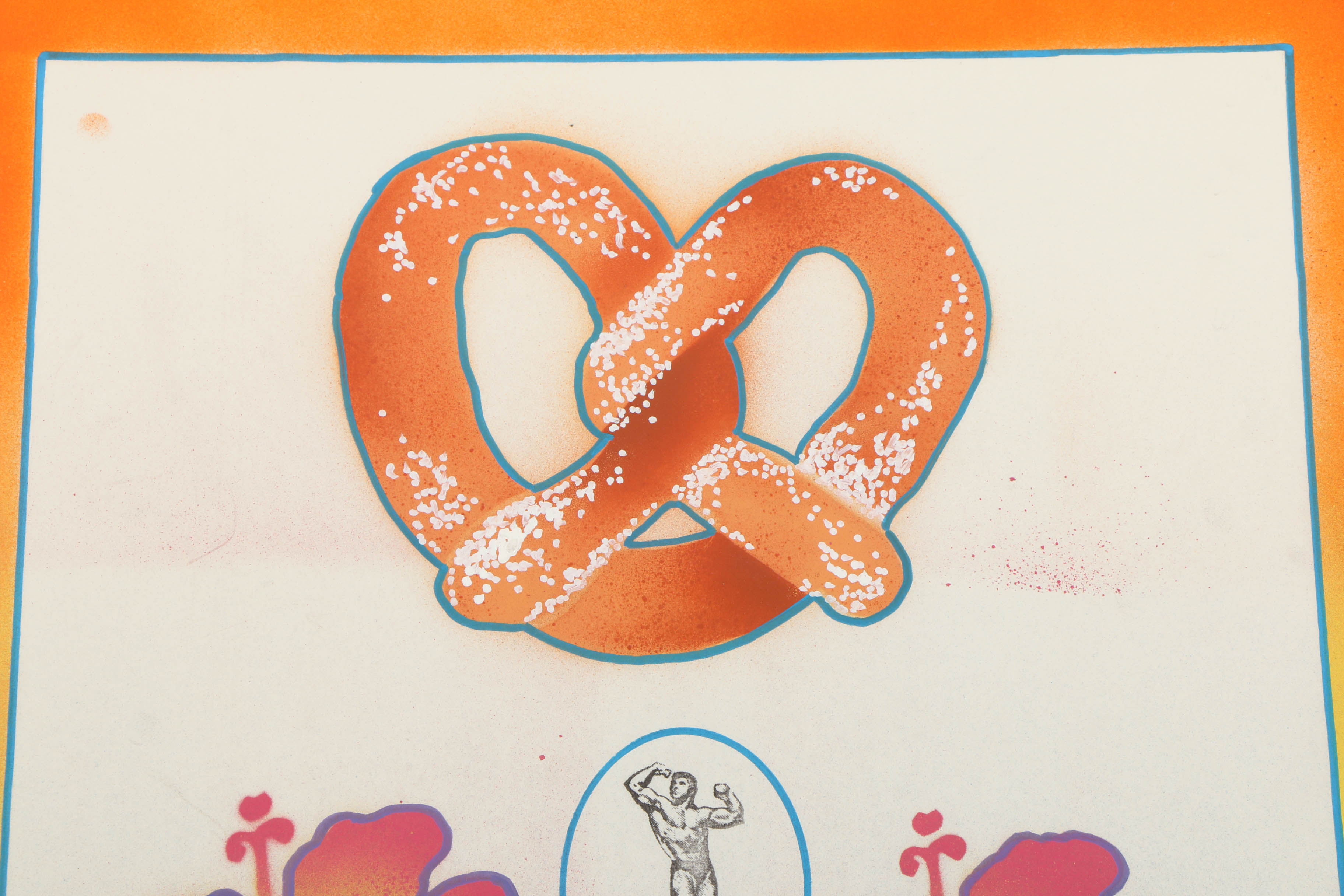 Richard Christensen Mixed Media Paintings on Paper