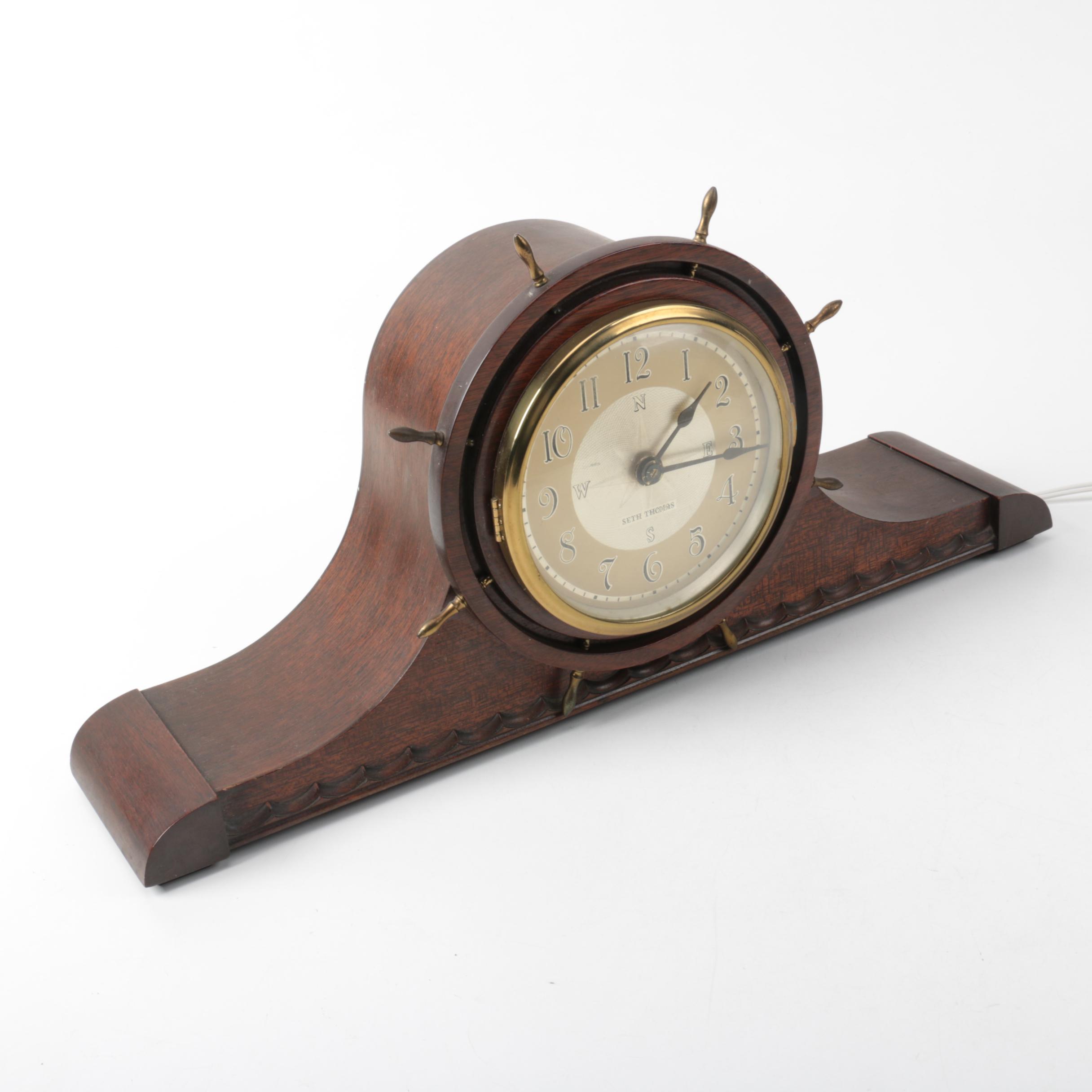 Seth Thomas Naval Mantel Clock
