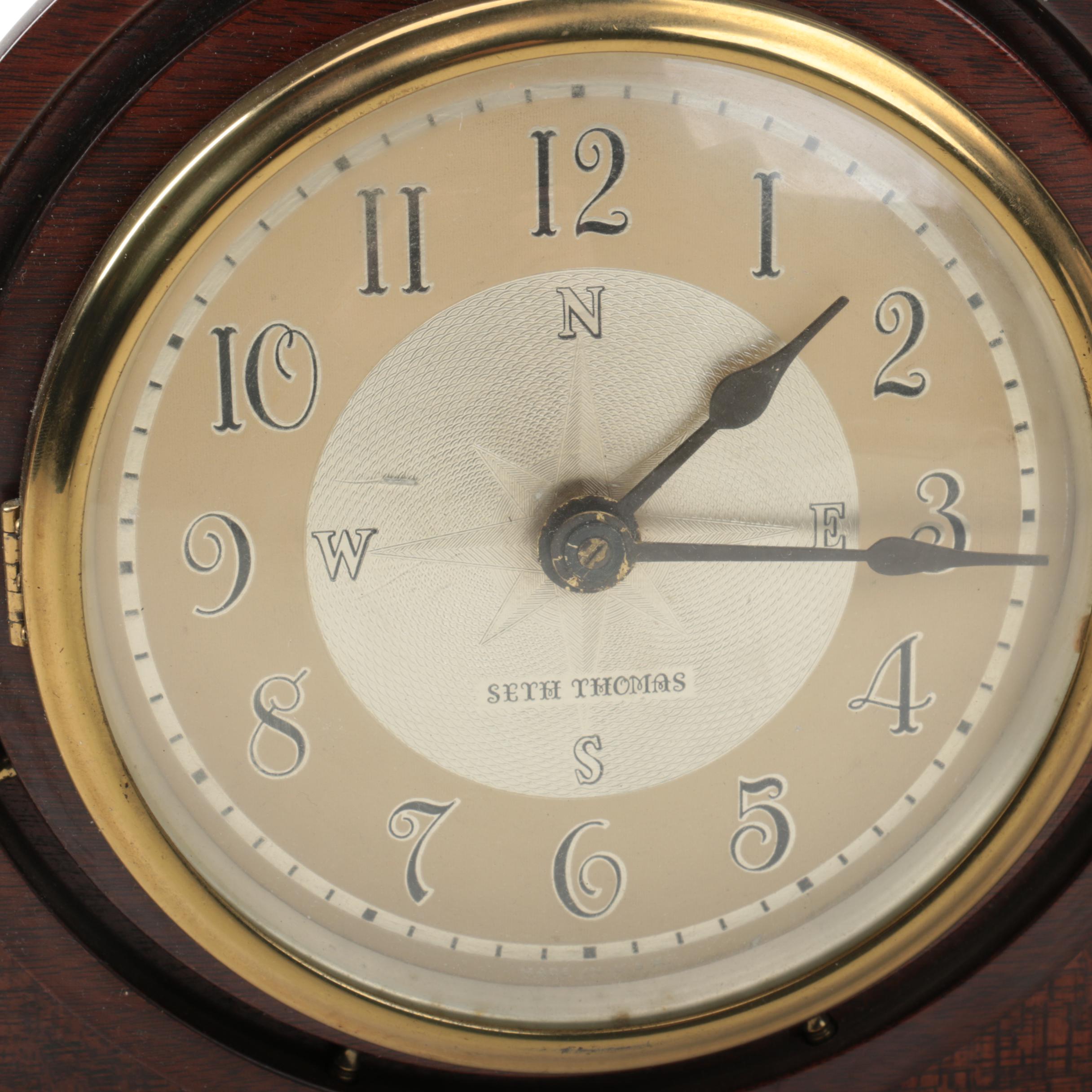 Seth Thomas Naval Mantel Clock