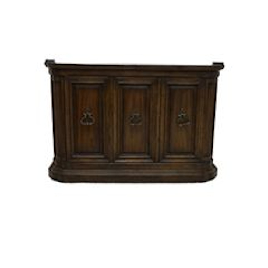 "Grand Tour" Neoclassical Style Walnut Bar from Drexel-Heritage