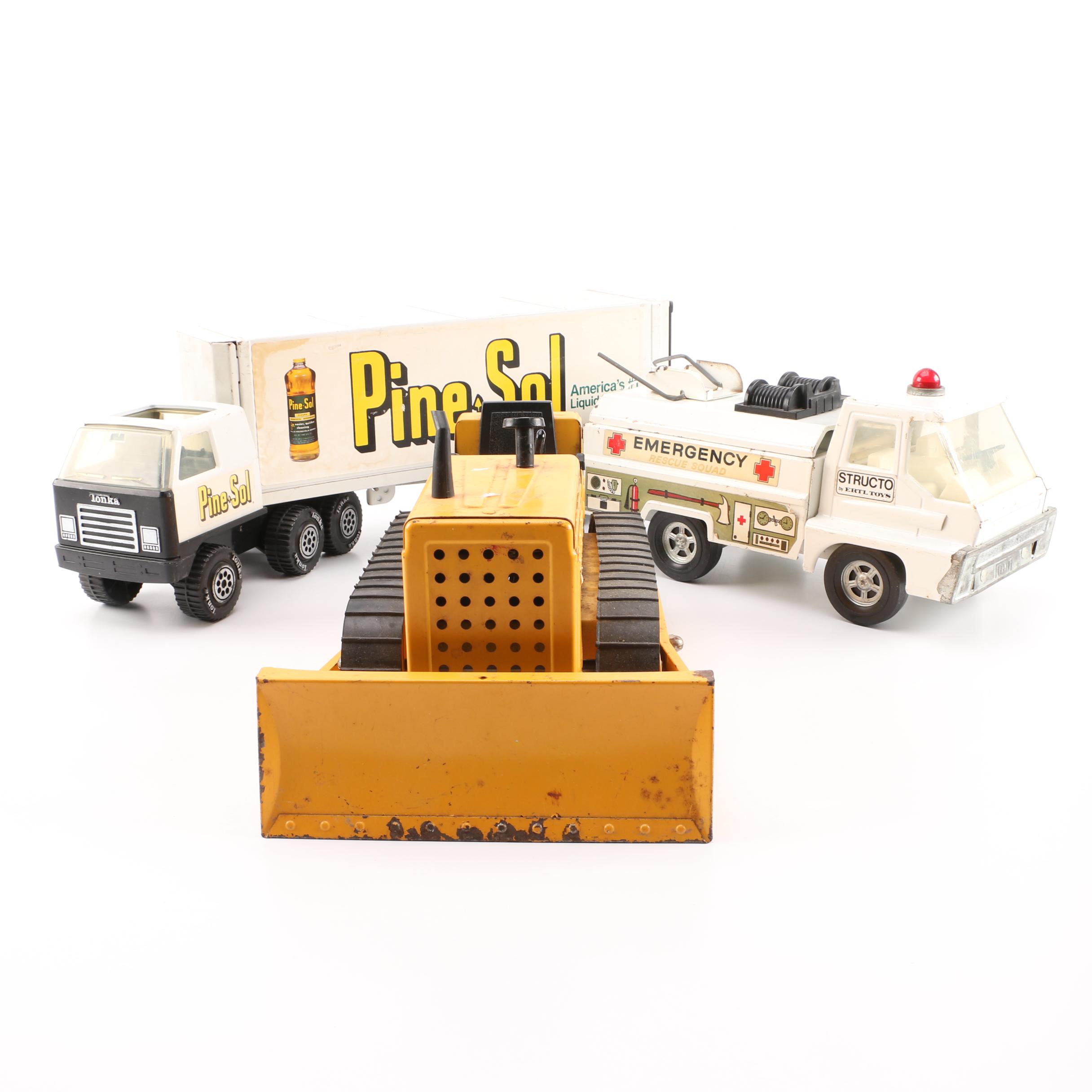 Nylint, Tonka and Structo by Ertl Toy Trucks