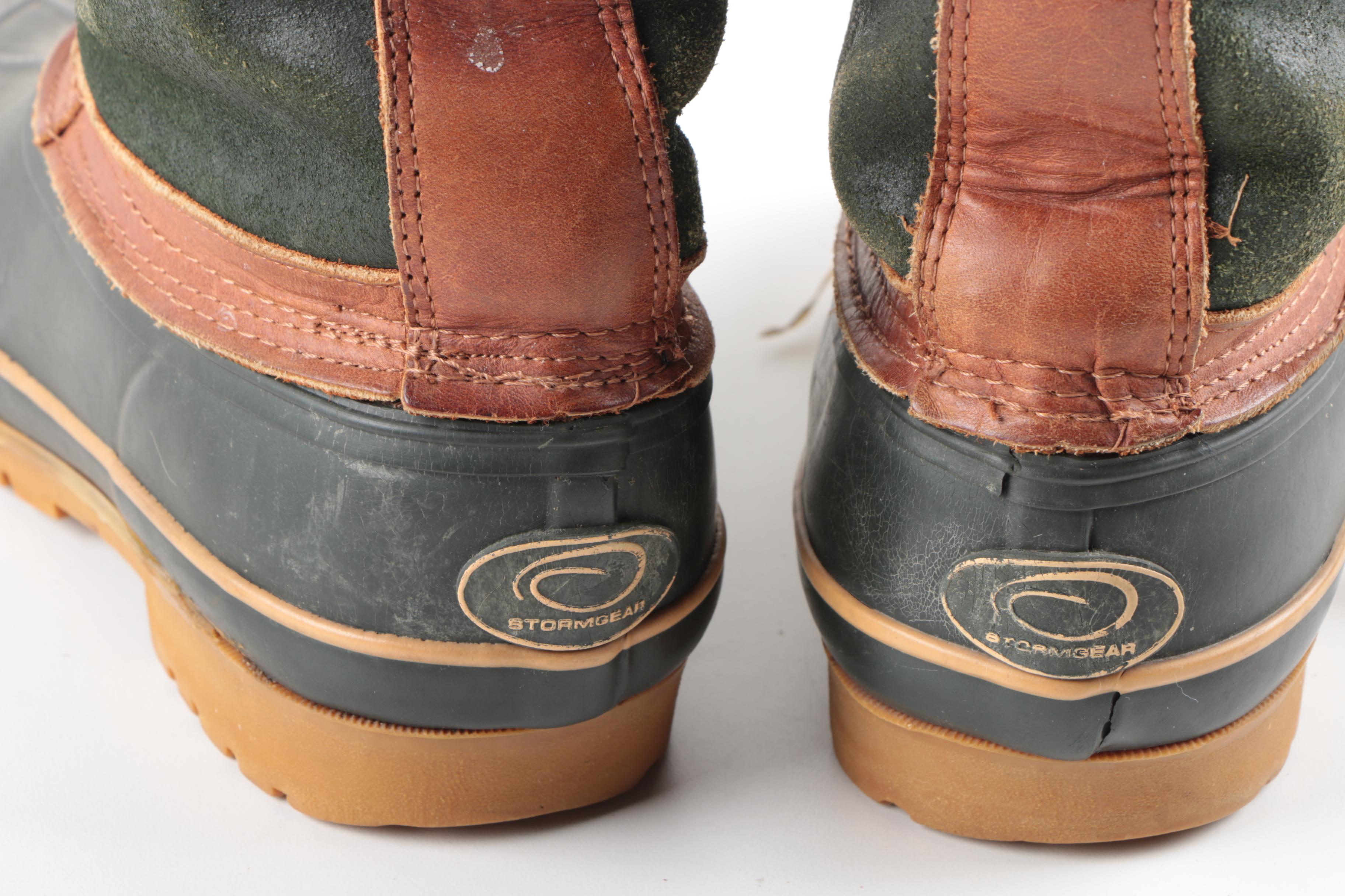 Men's Stormgear Thinsulate Duck Boots and Sporto Duck Rain Shoes