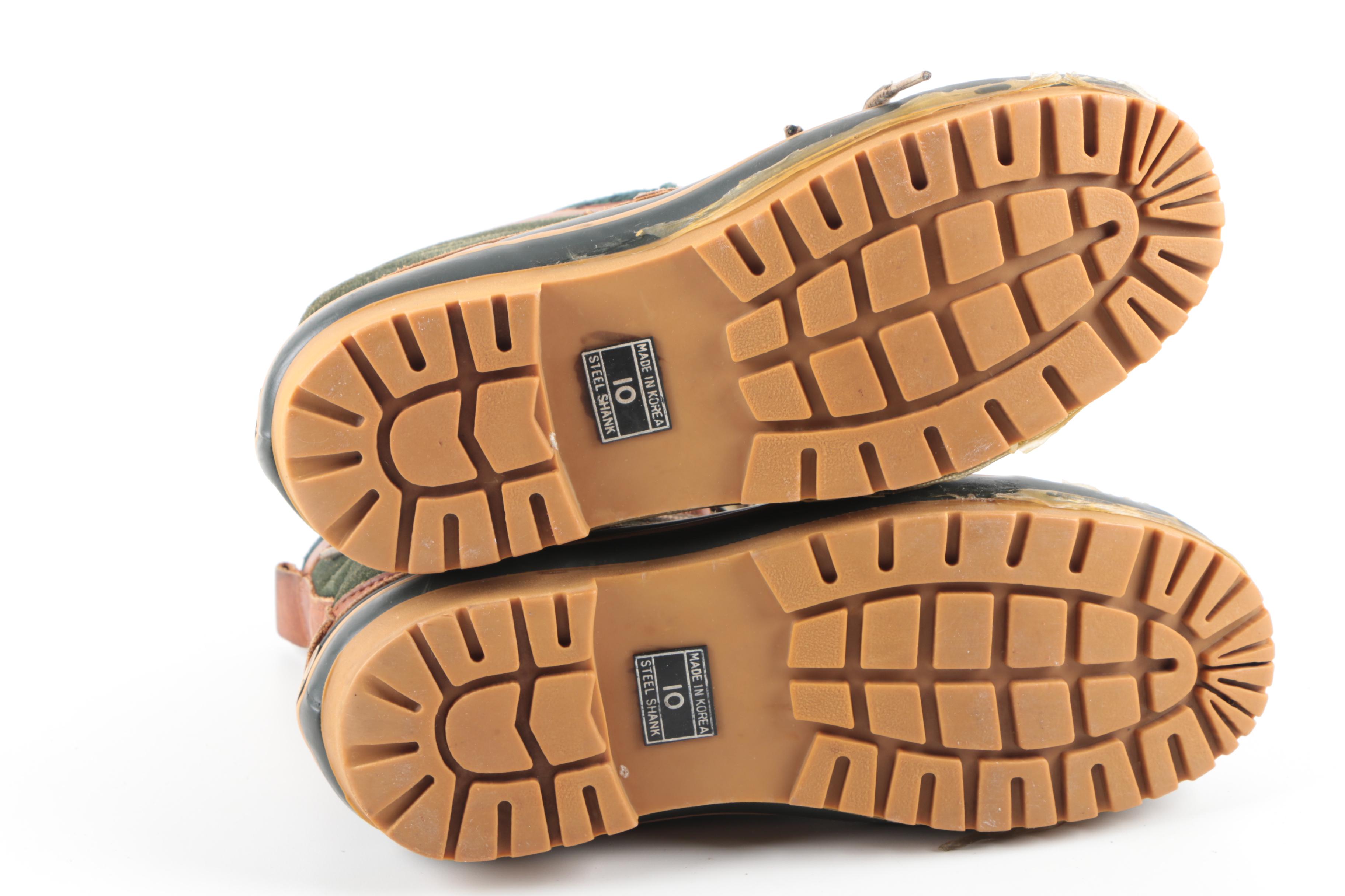 Men's Stormgear Thinsulate Duck Boots and Sporto Duck Rain Shoes