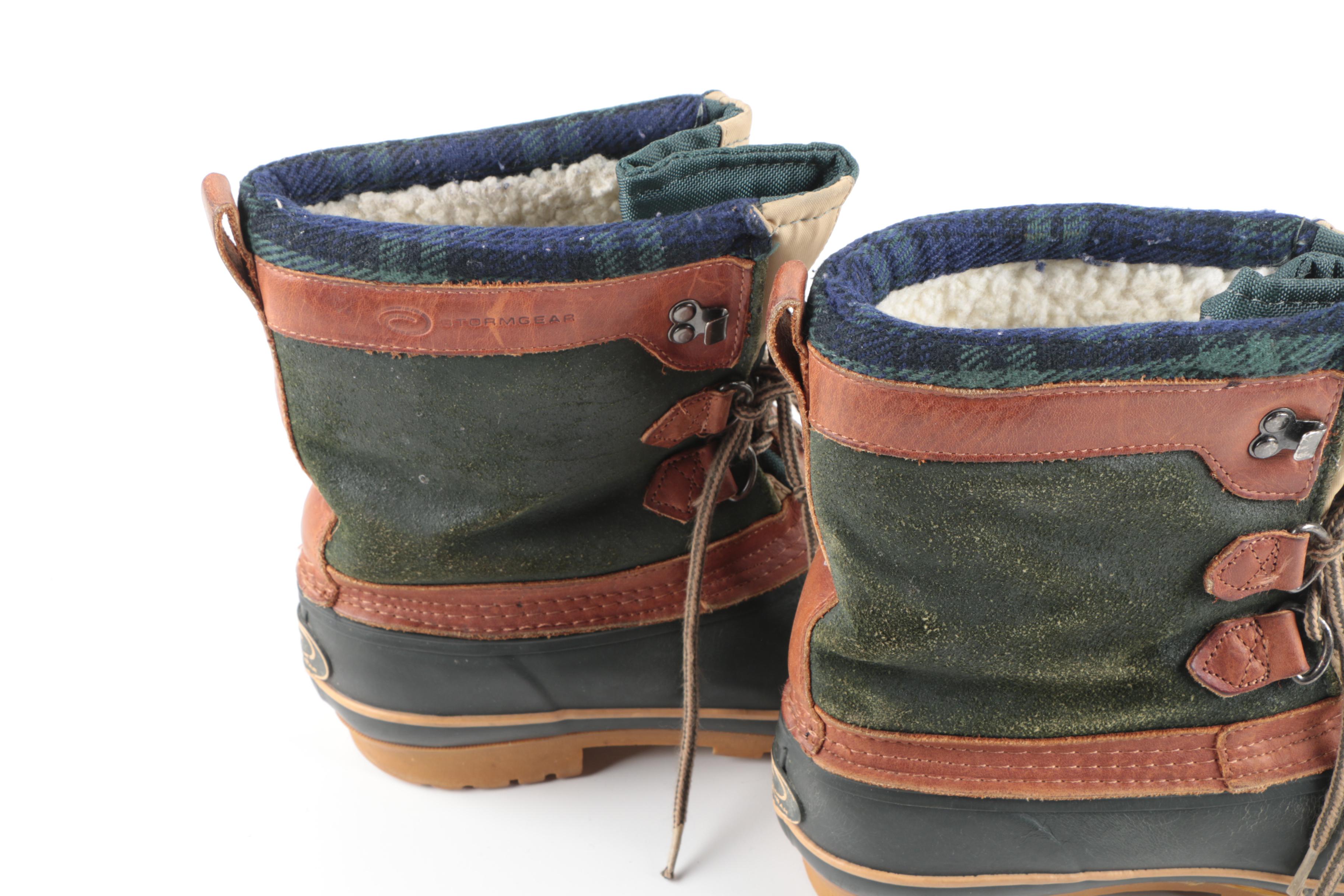 Men's Stormgear Thinsulate Duck Boots and Sporto Duck Rain Shoes