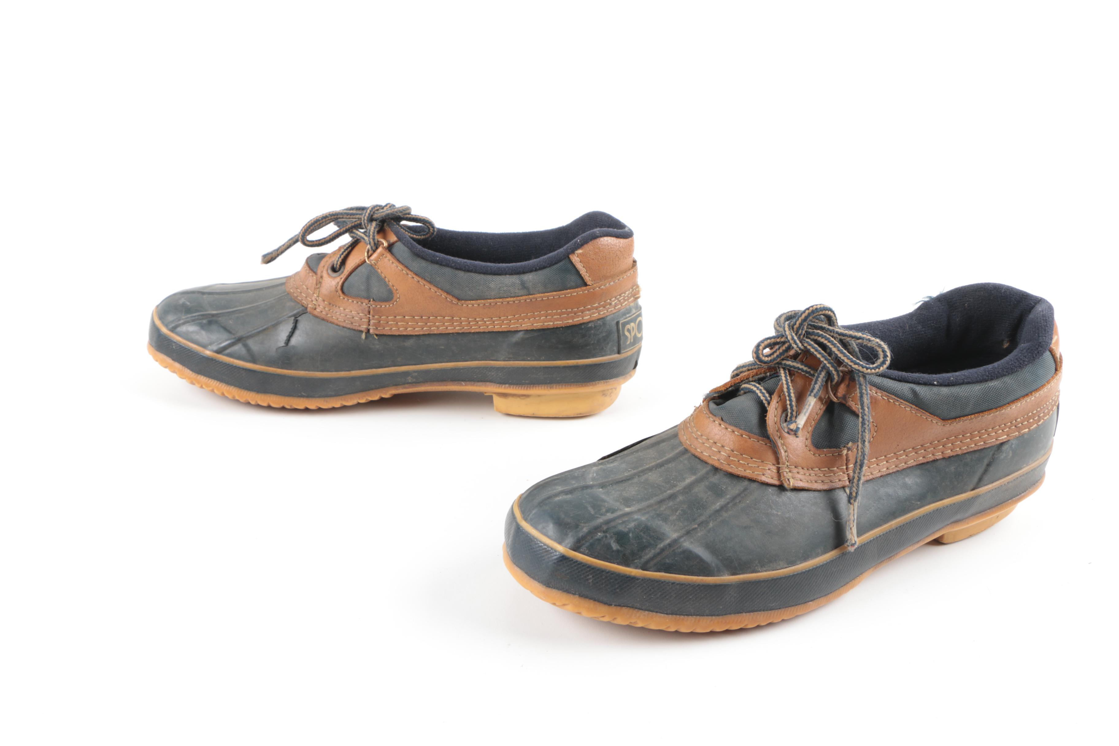 Men's Stormgear Thinsulate Duck Boots and Sporto Duck Rain Shoes