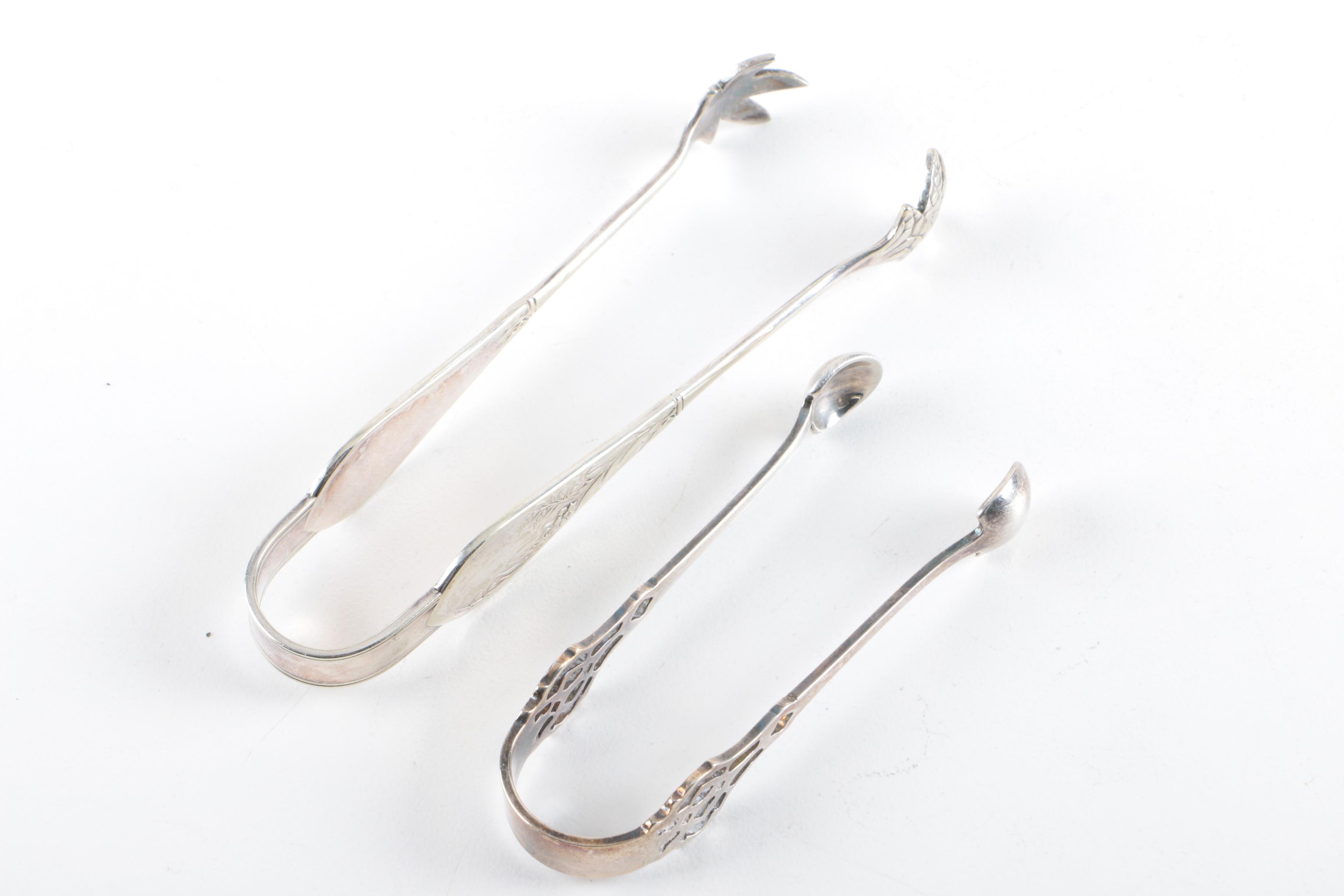 Webster Openwork Sterling Trivet with Pewter and Silver Plate Serving Utensils