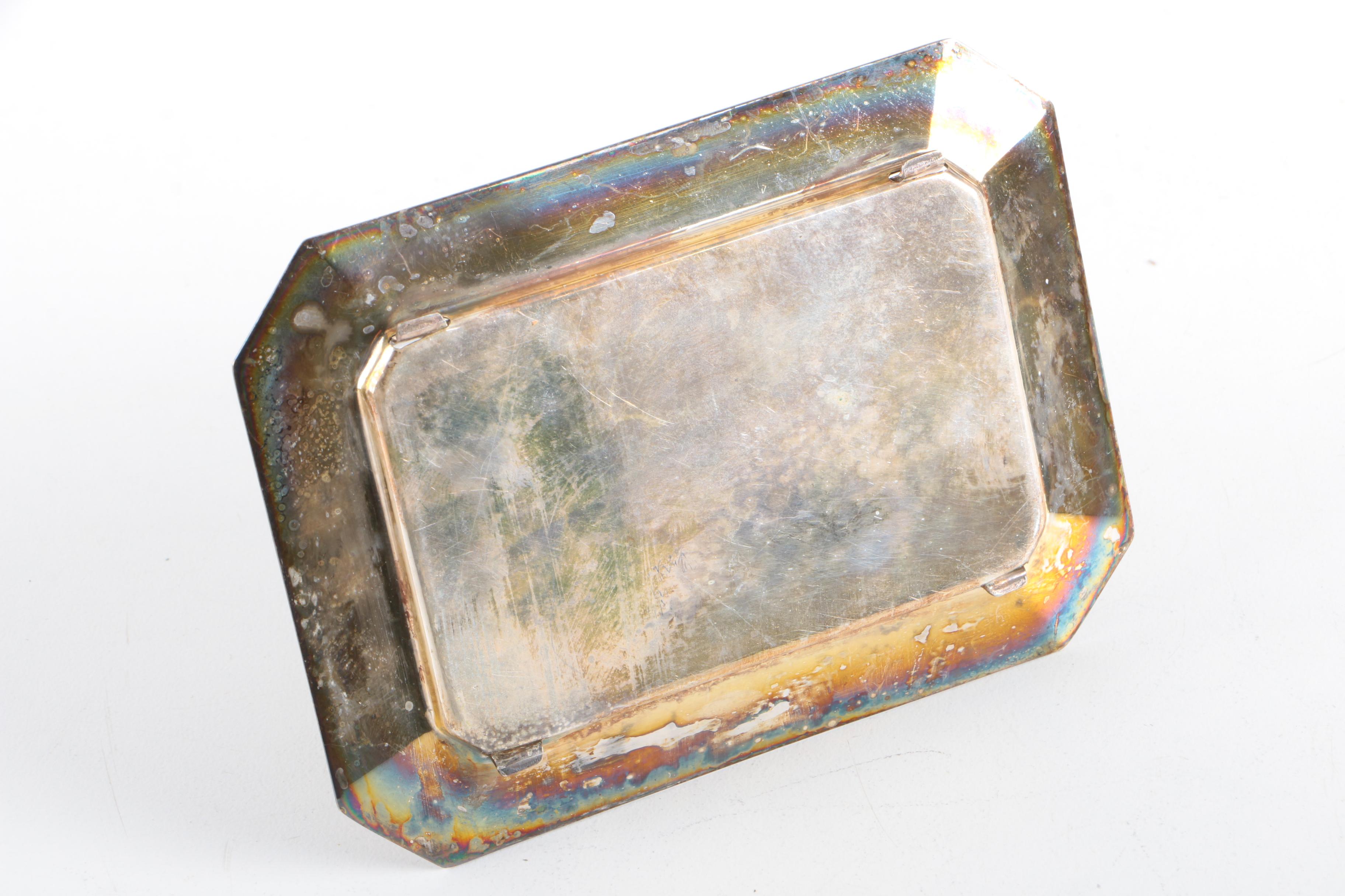 Webster Openwork Sterling Trivet with Pewter and Silver Plate Serving Utensils