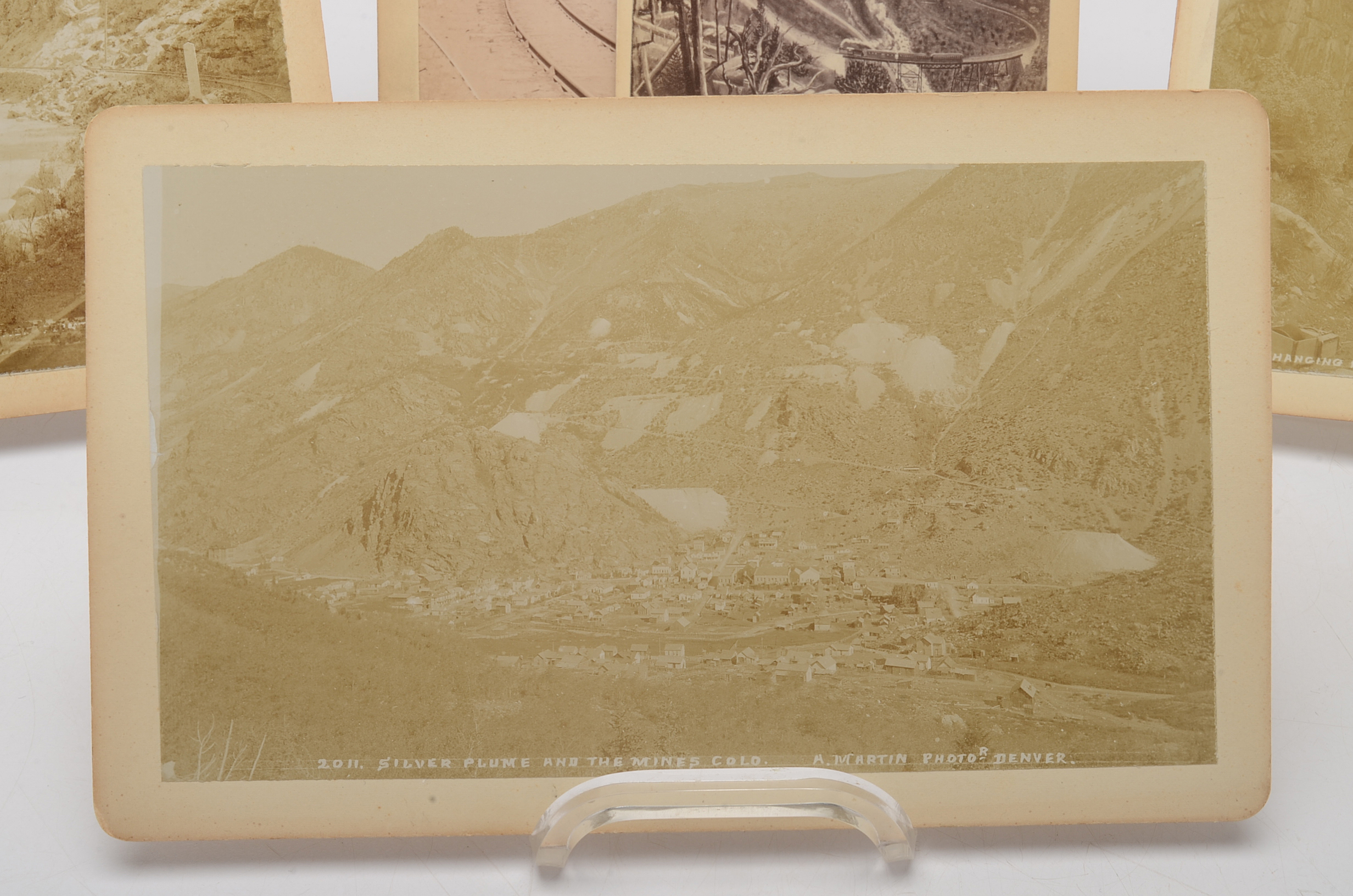 1880s-1890s Train Photographs From Colorado