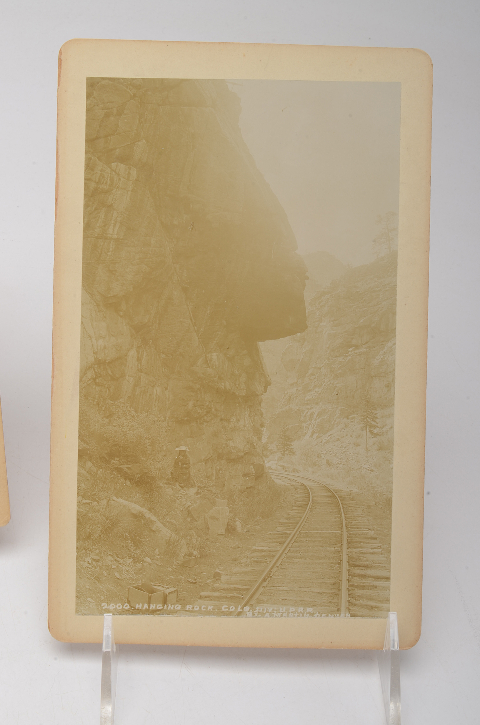 1880s-1890s Train Photographs From Colorado