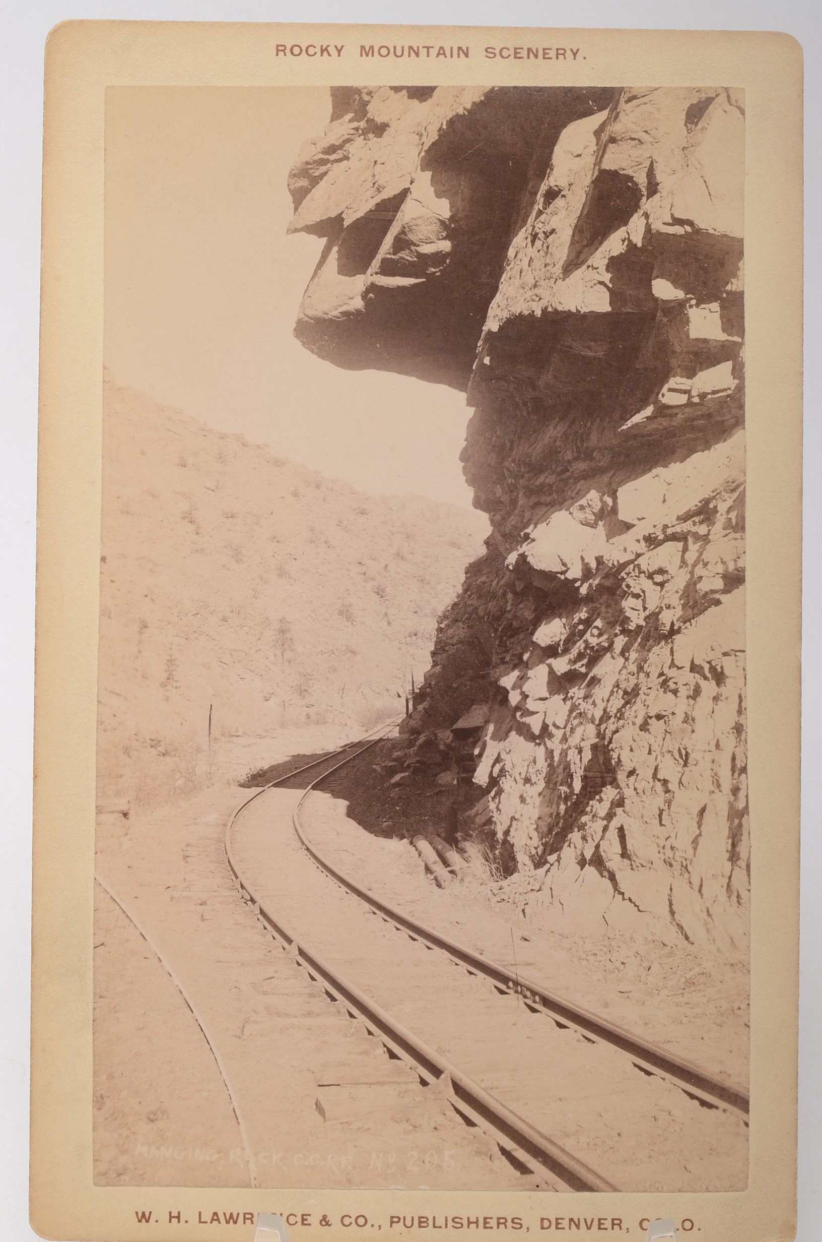 1880s-1890s Train Photographs From Colorado