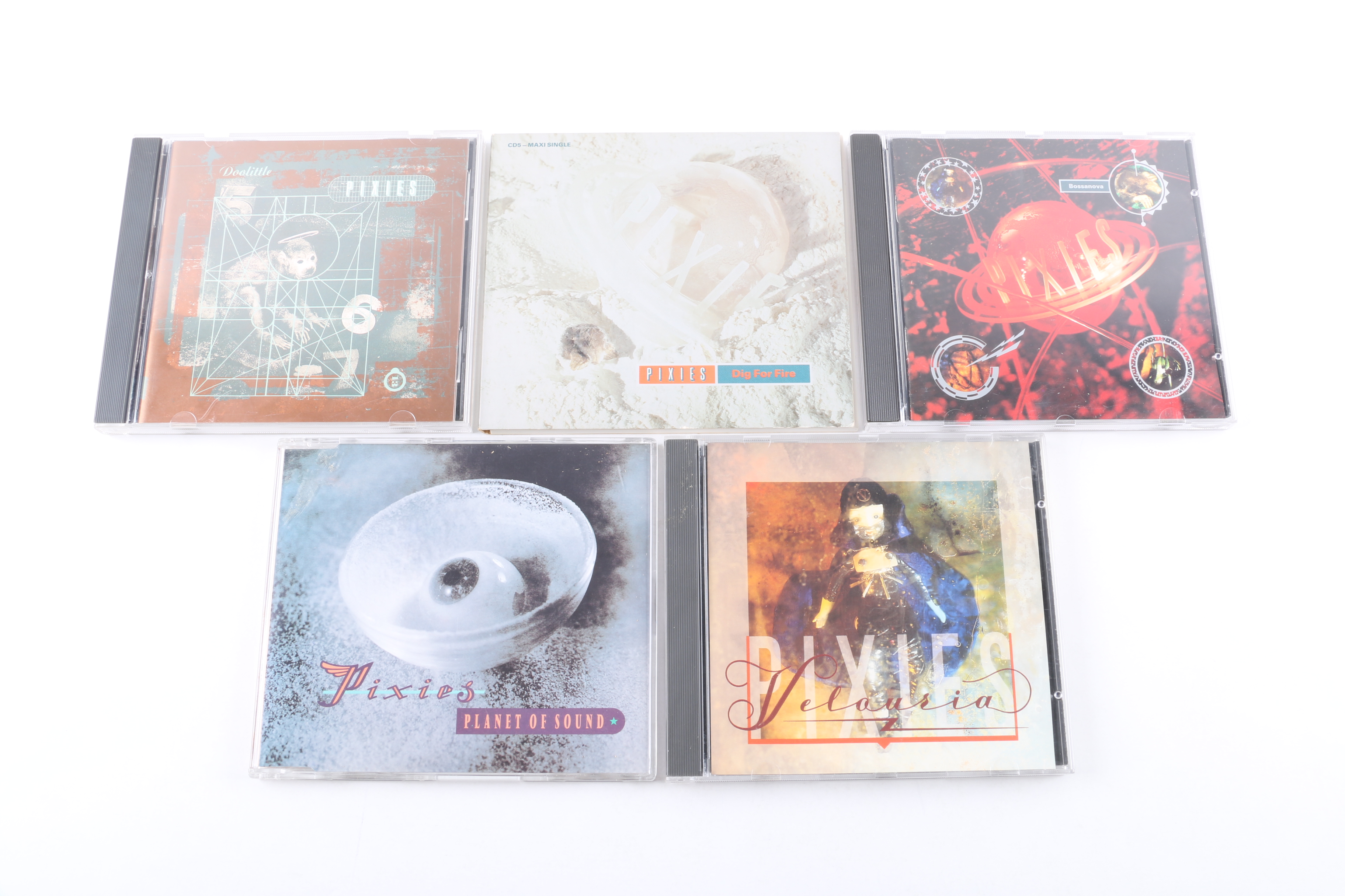 Pixies, The Breeders, and Frank Black CD and DVDs