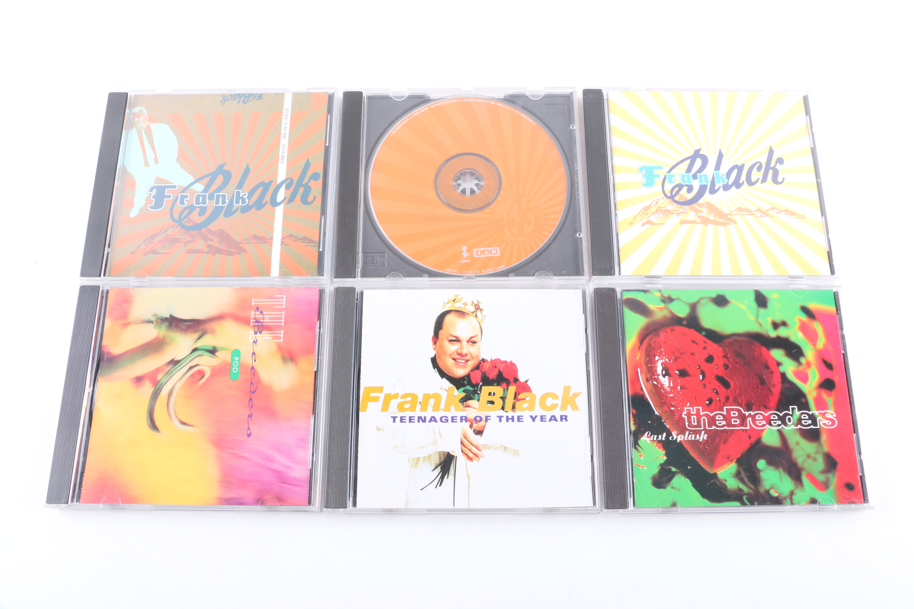 Pixies, The Breeders, and Frank Black CD and DVDs