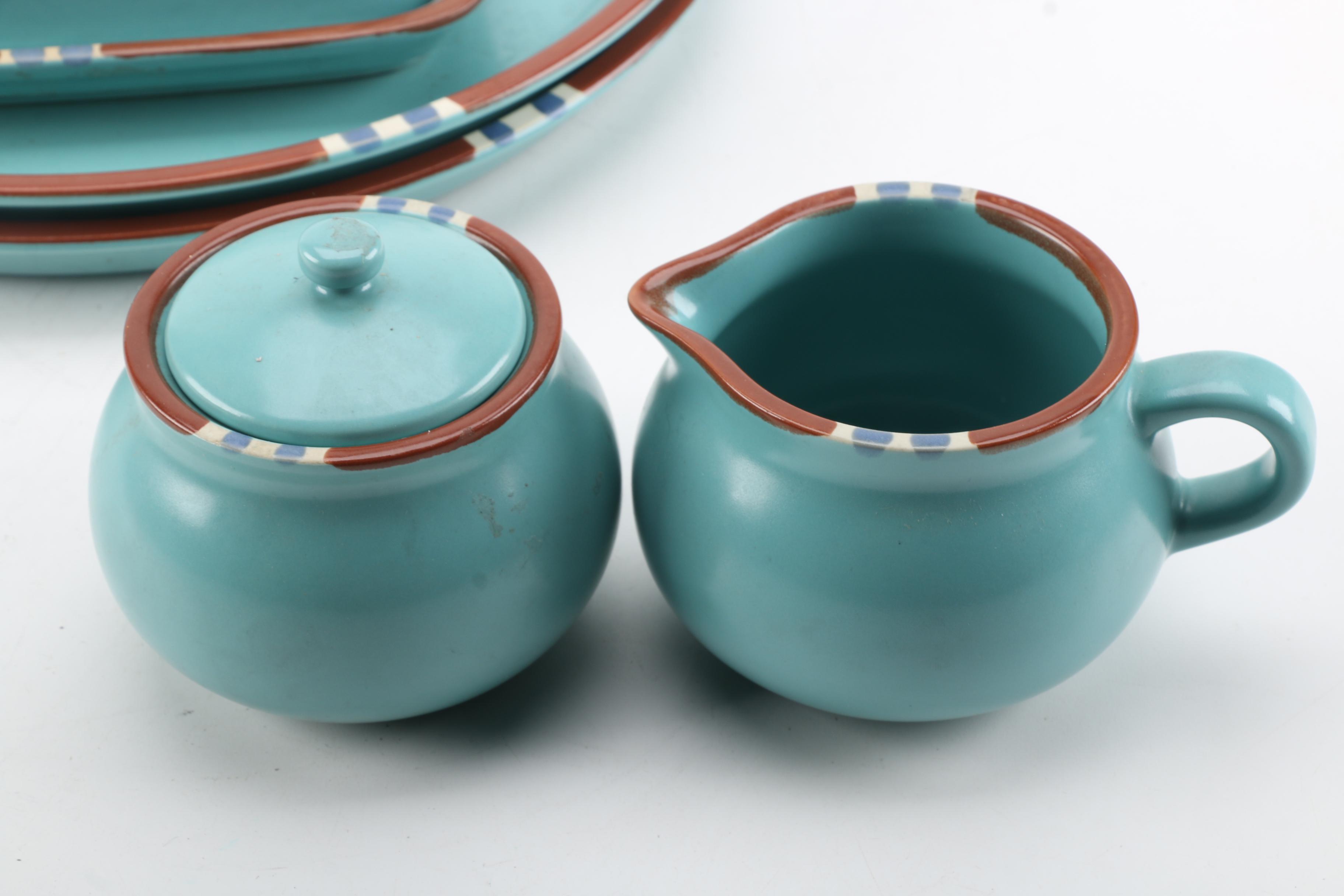 Dansk "Mesa" Turquoise Tableware