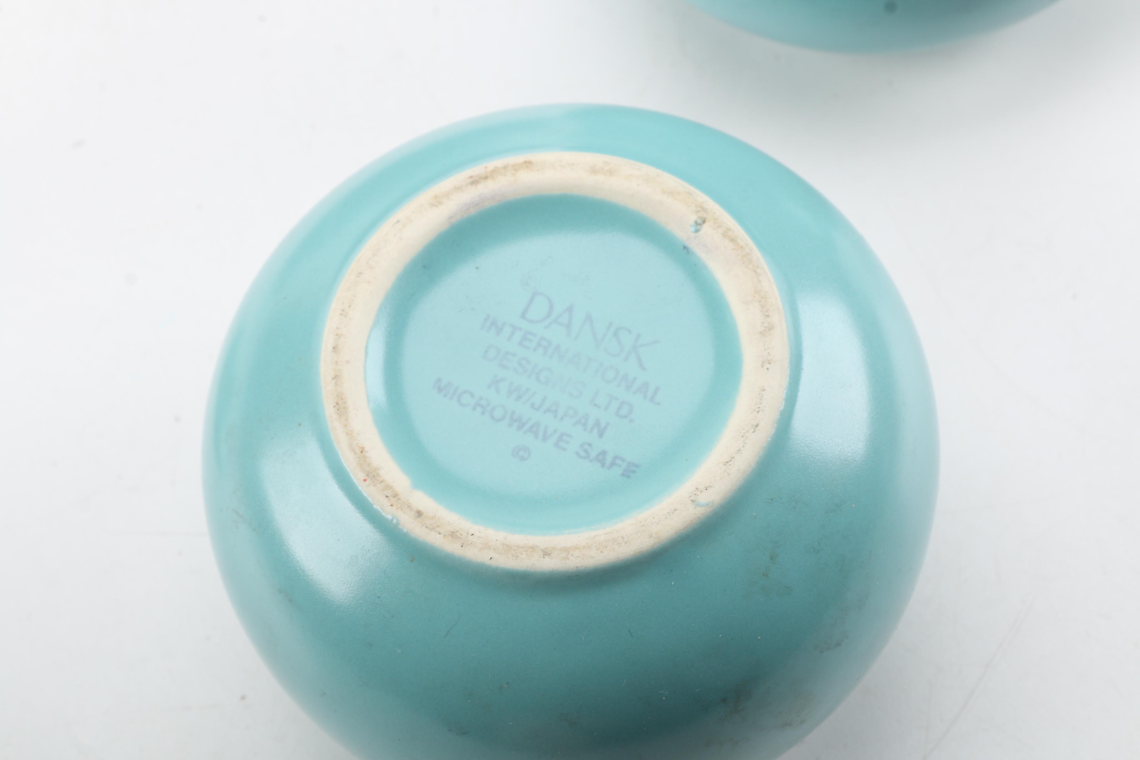 Dansk "Mesa" Turquoise Tableware