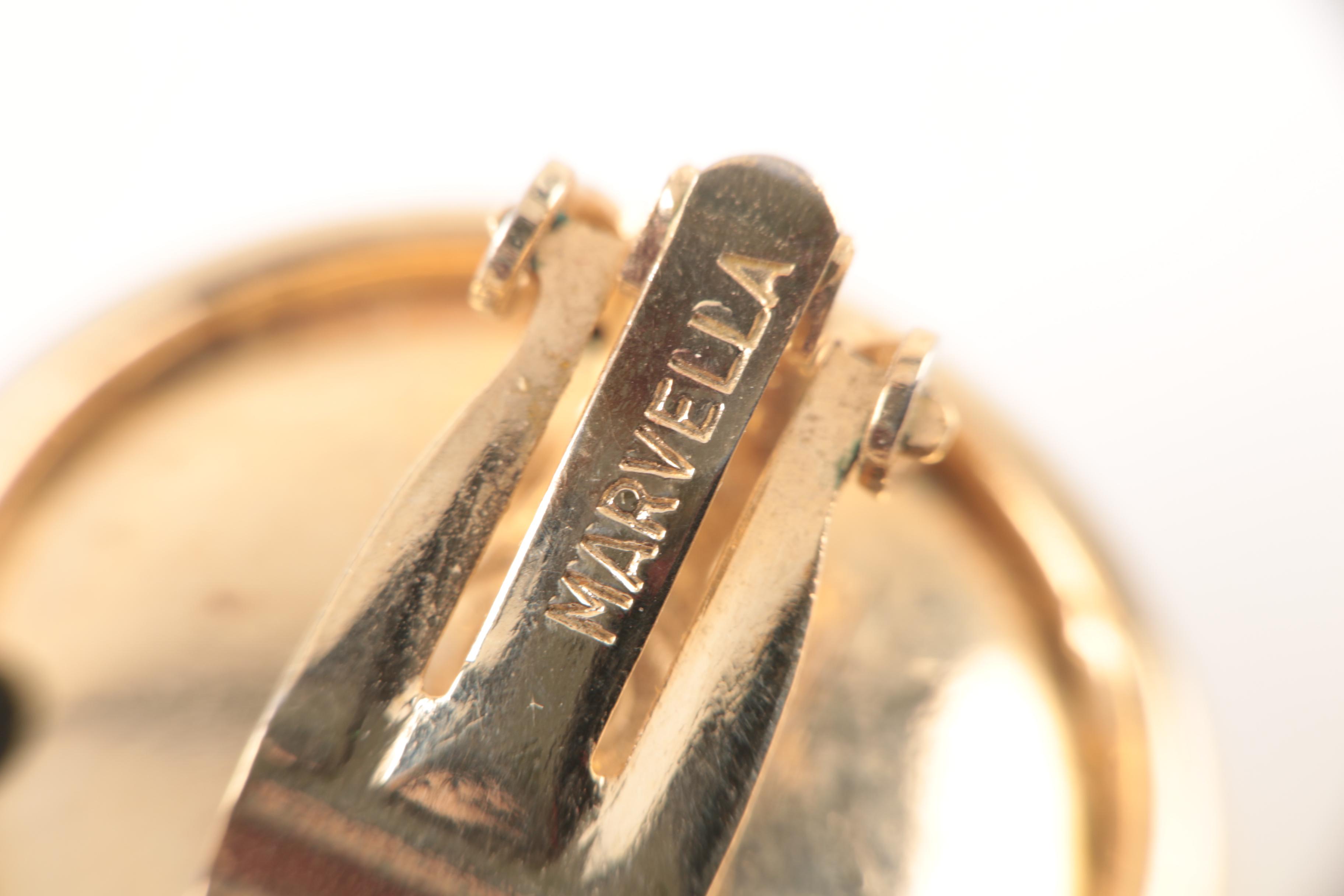 Assorted Costume Earrings and a Necklace Including Trifari and Coro