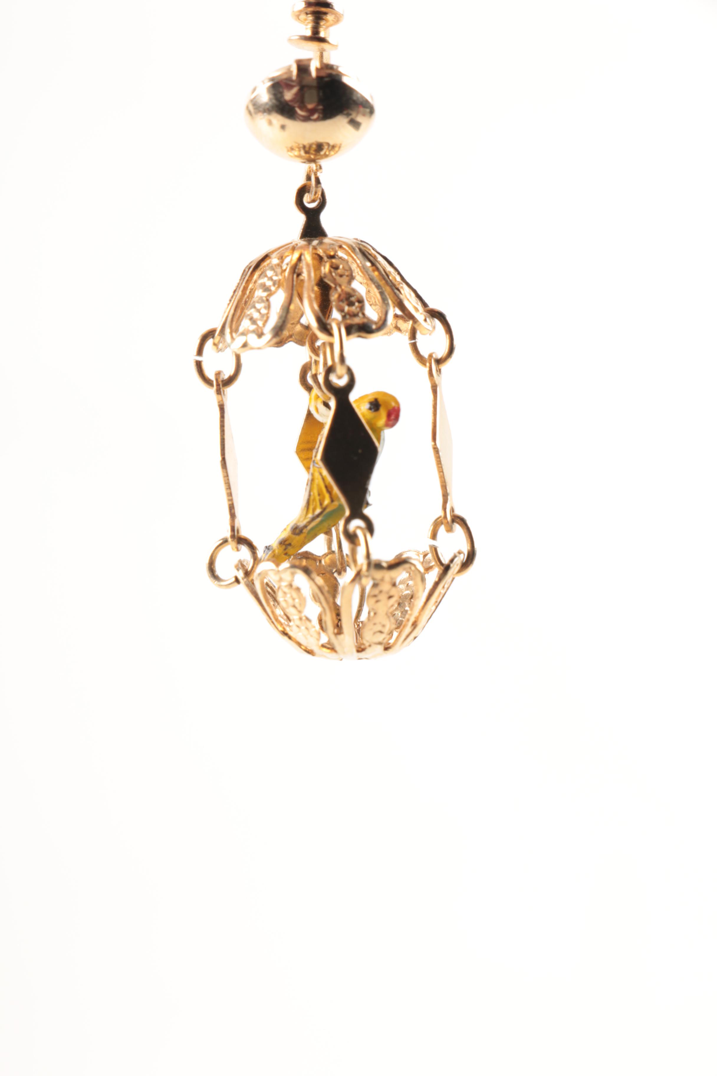 Assorted Costume Earrings and a Necklace Including Trifari and Coro