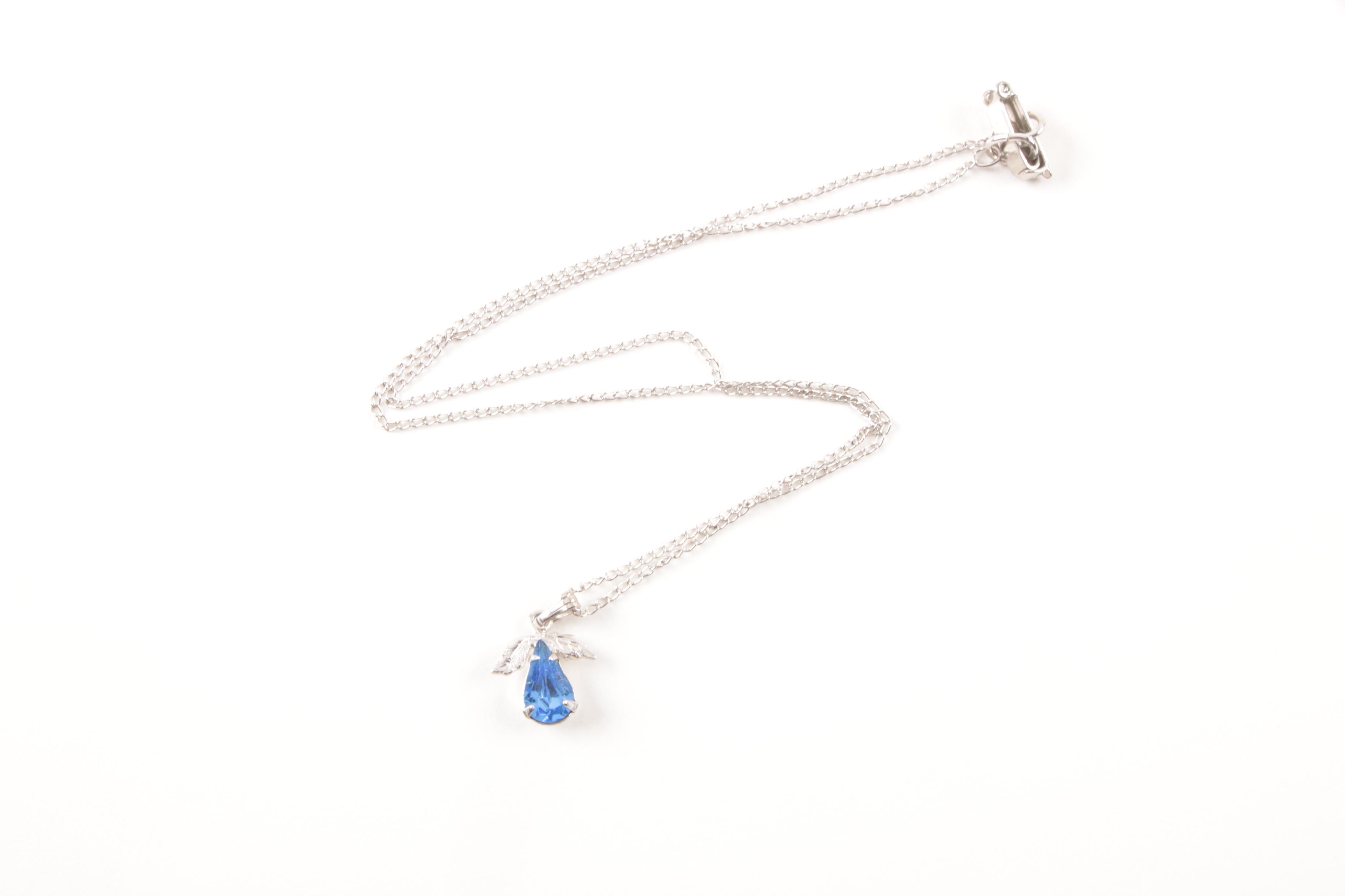 Assorted Costume Earrings and a Necklace Including Trifari and Coro