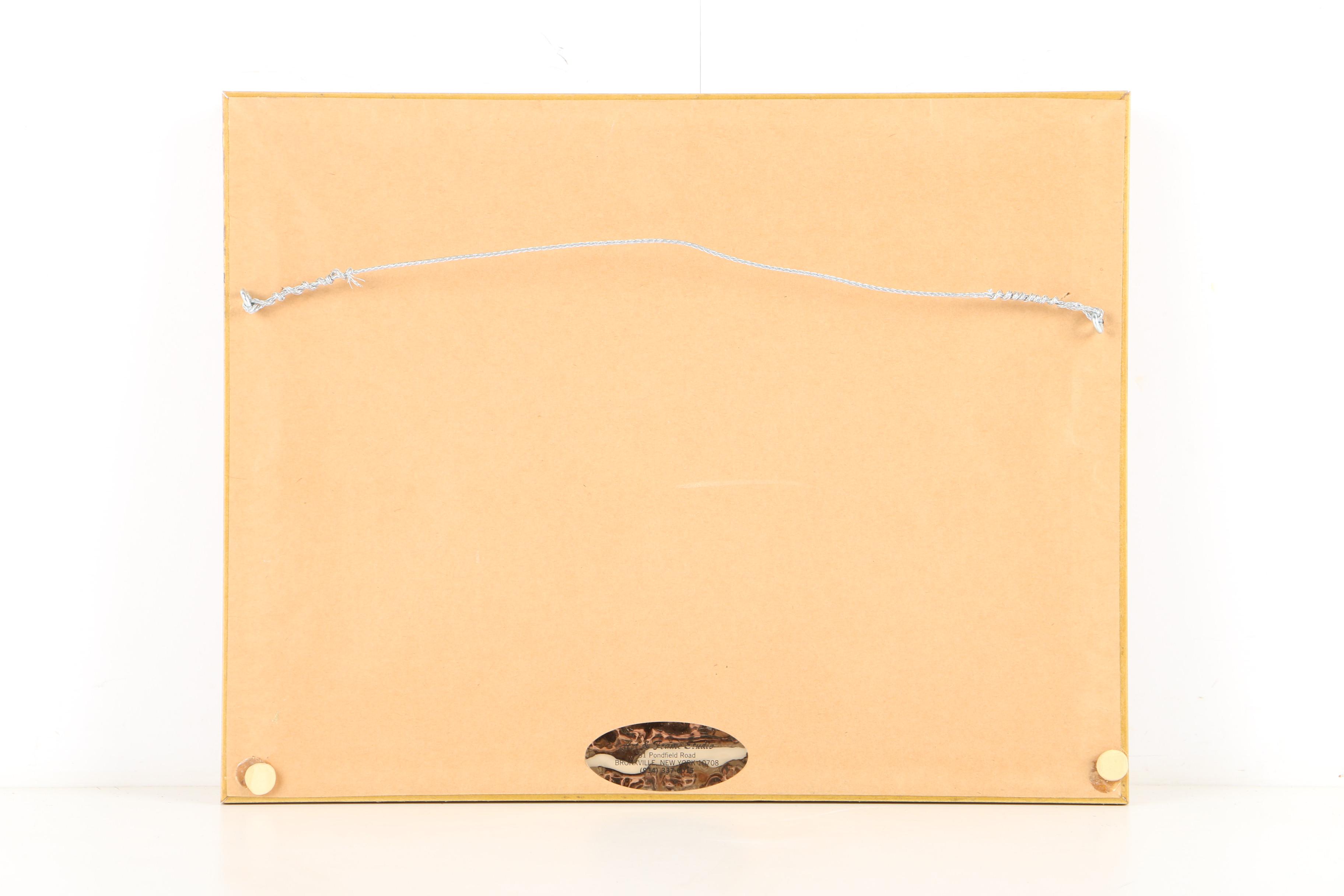 Wes Carlson Watercolor Painting on Paper of Girl in Field