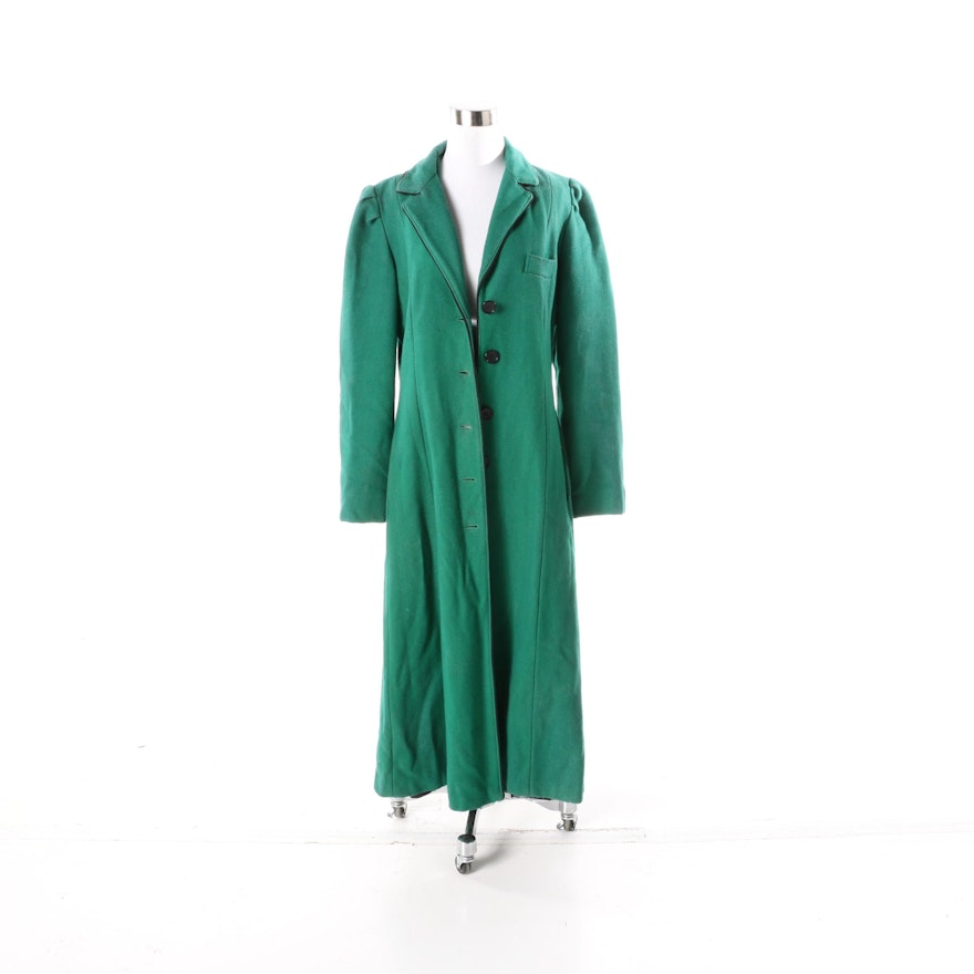 Women's Vintage Wool Overcoat