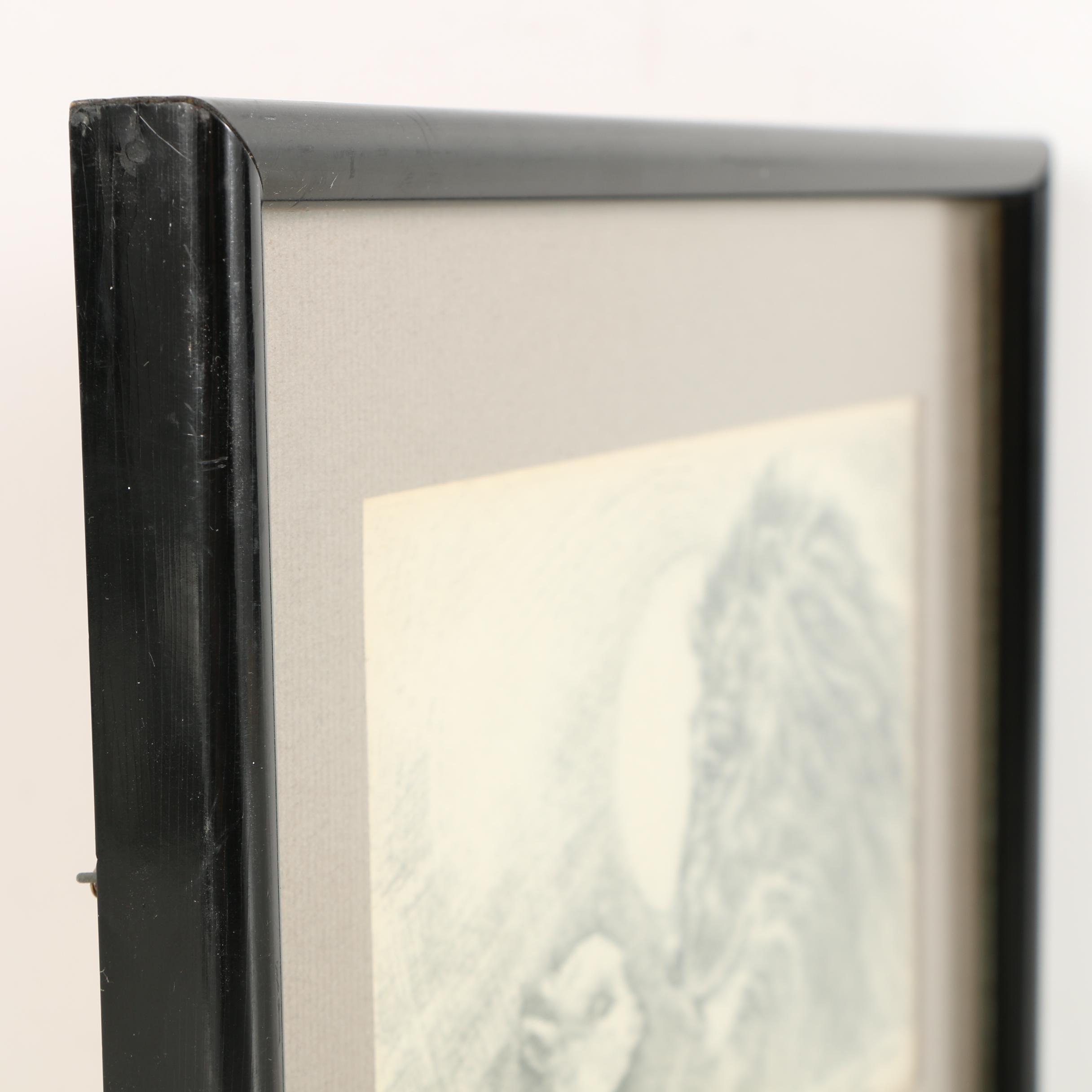 Adrian Compton 1985 Etching on Paper "What the World Needs Now"