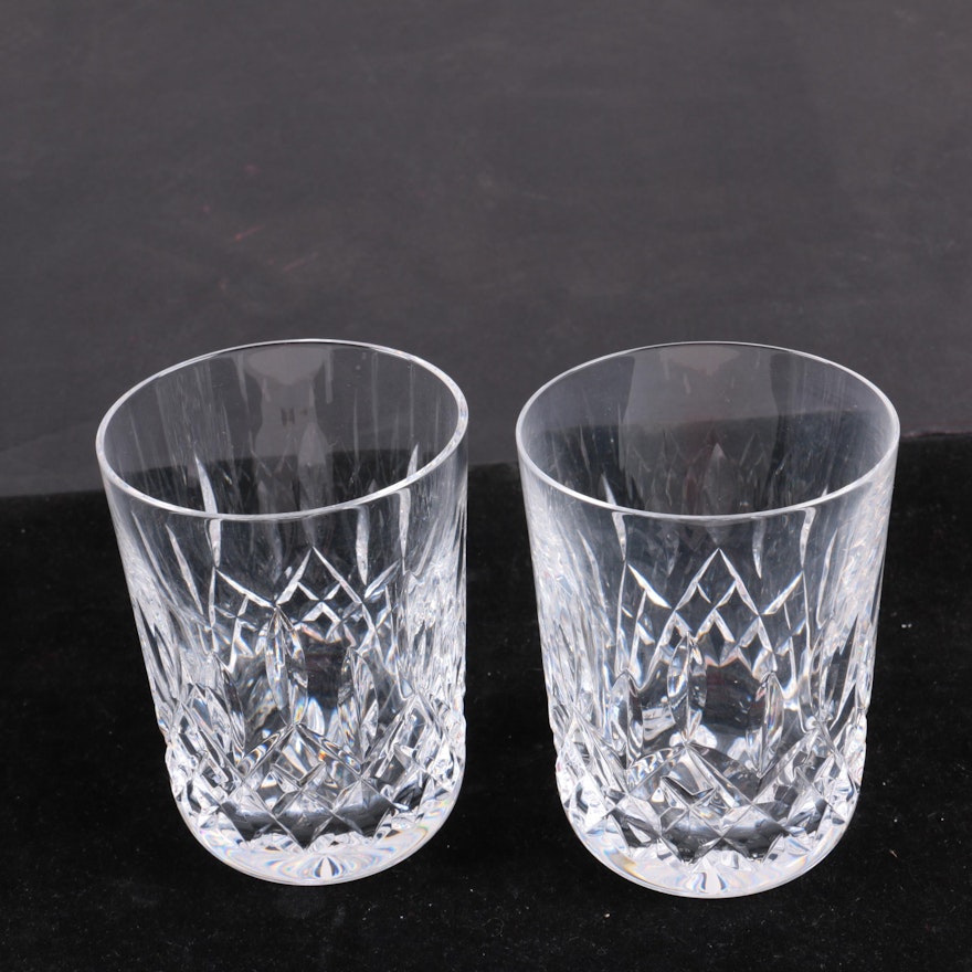 Waterford Crystal "Lismore" Old Fashioned Glasses