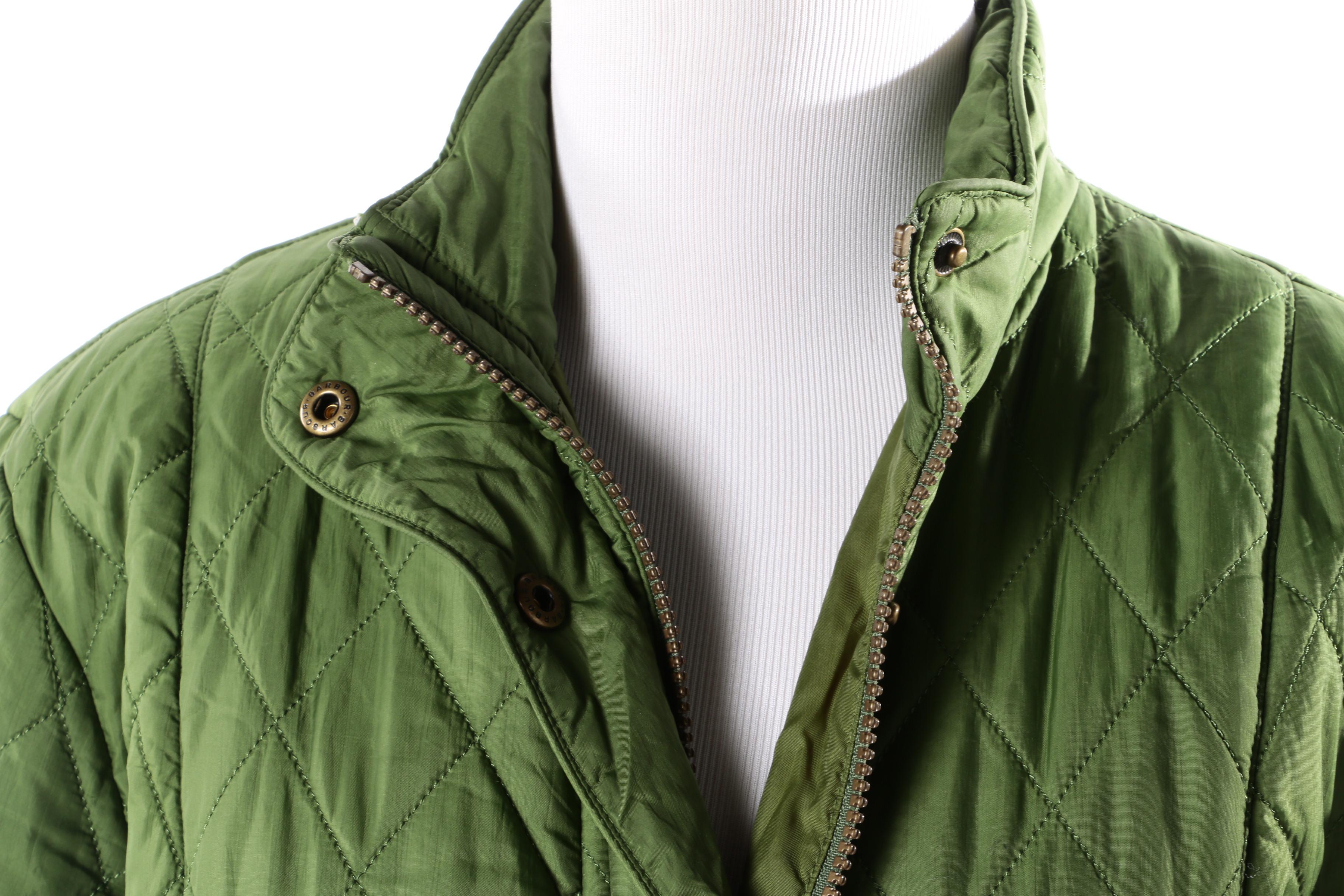 Women's Barbour Green Quilted Jacket