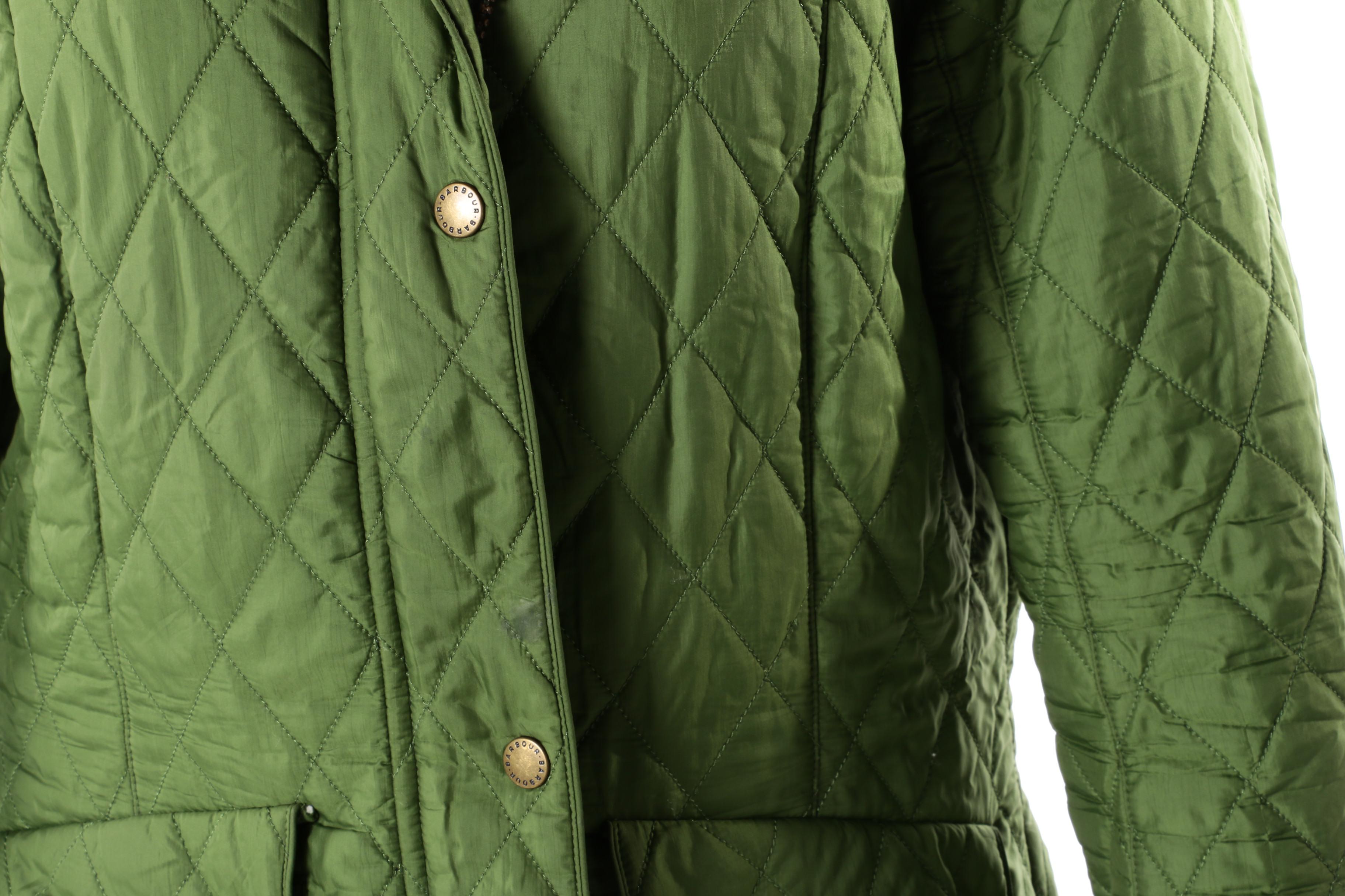 Women's Barbour Green Quilted Jacket