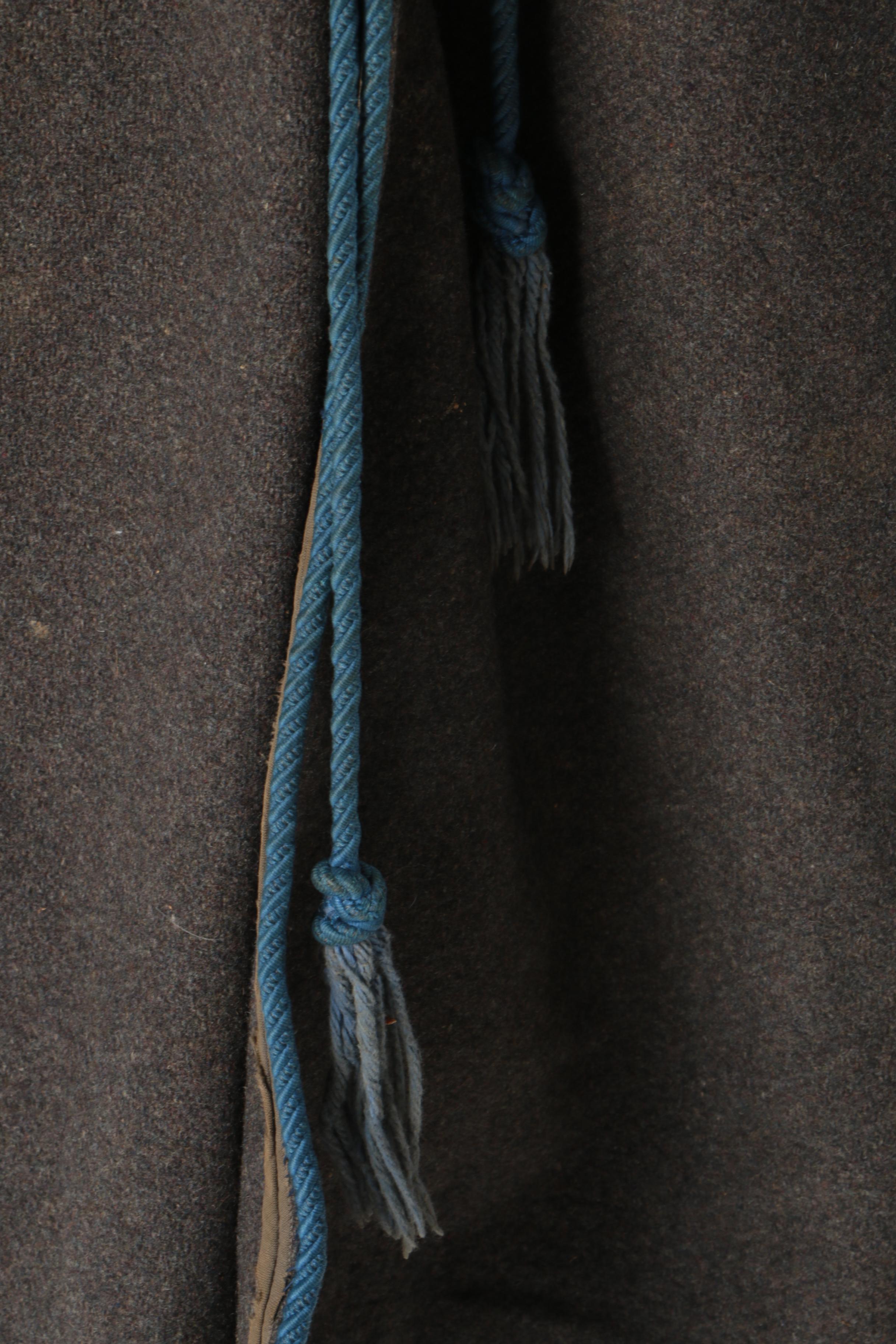 Men's Grey Wool Coat